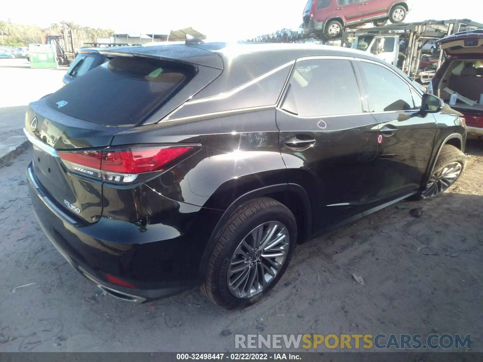 4 Фотография поврежденного автомобиля 2T2JZMAA6LC165324 LEXUS RX 2020