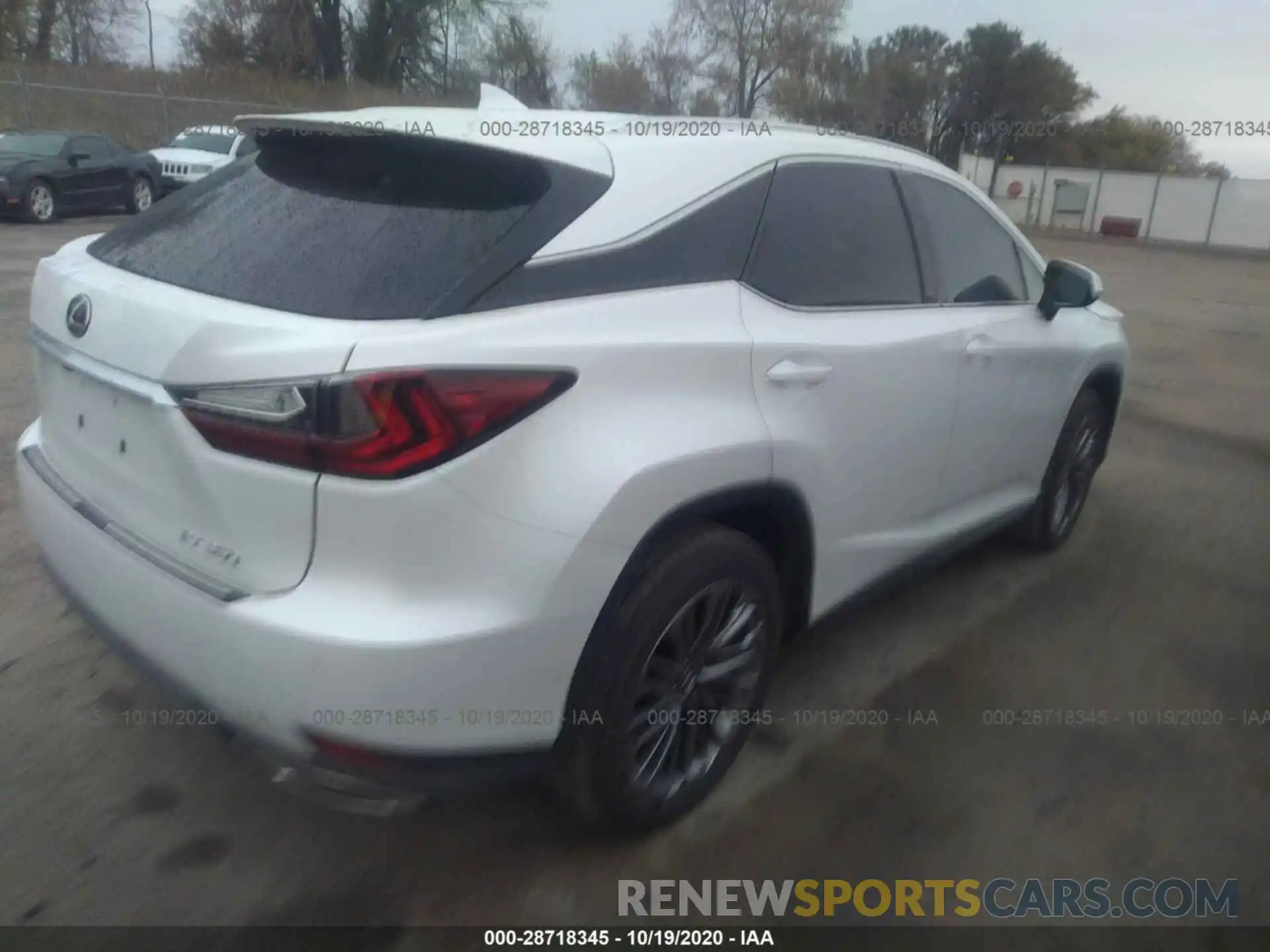 4 Photograph of a damaged car 2T2JZMDA4LC242896 LEXUS RX 2020