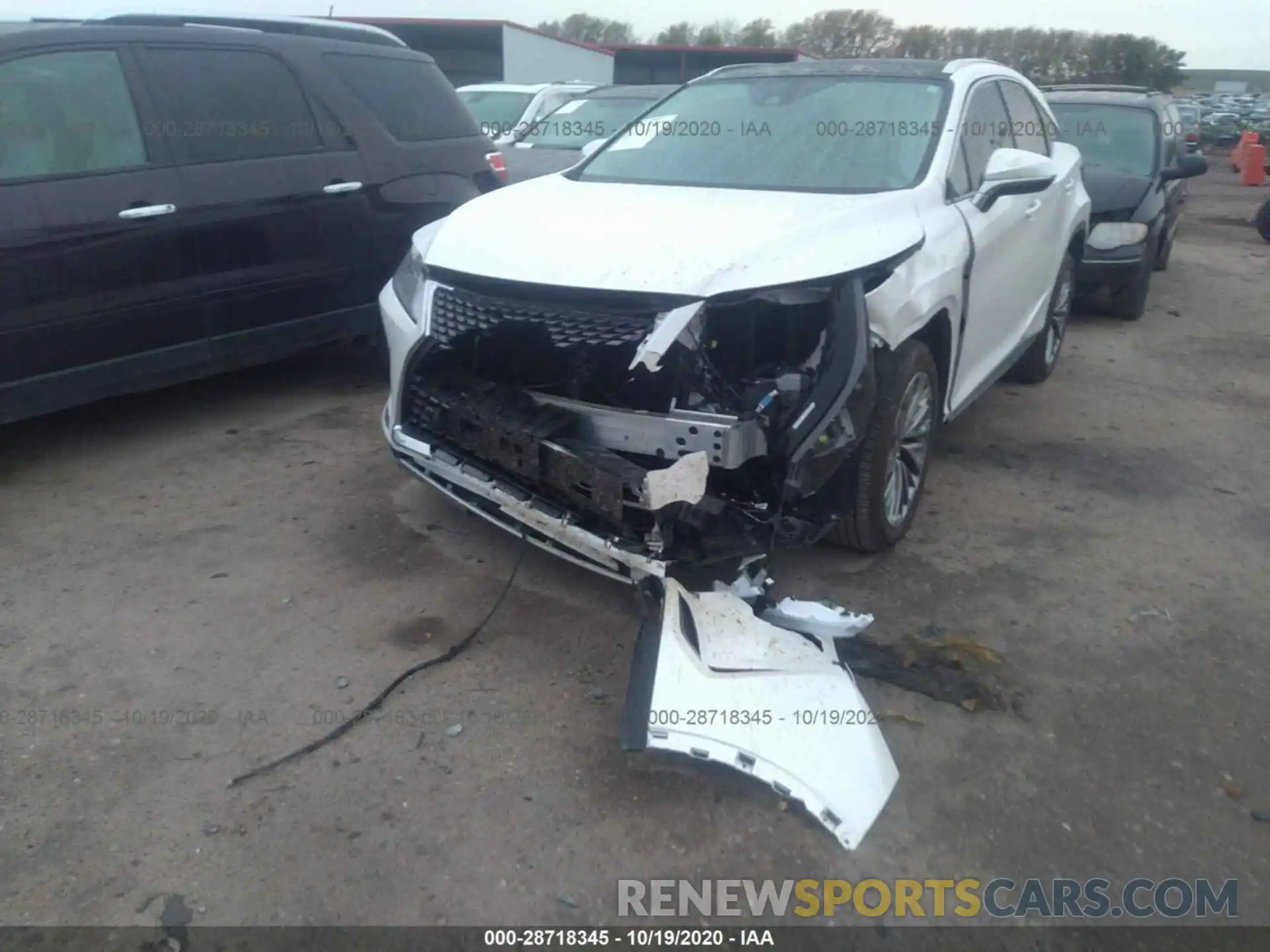 6 Photograph of a damaged car 2T2JZMDA4LC242896 LEXUS RX 2020