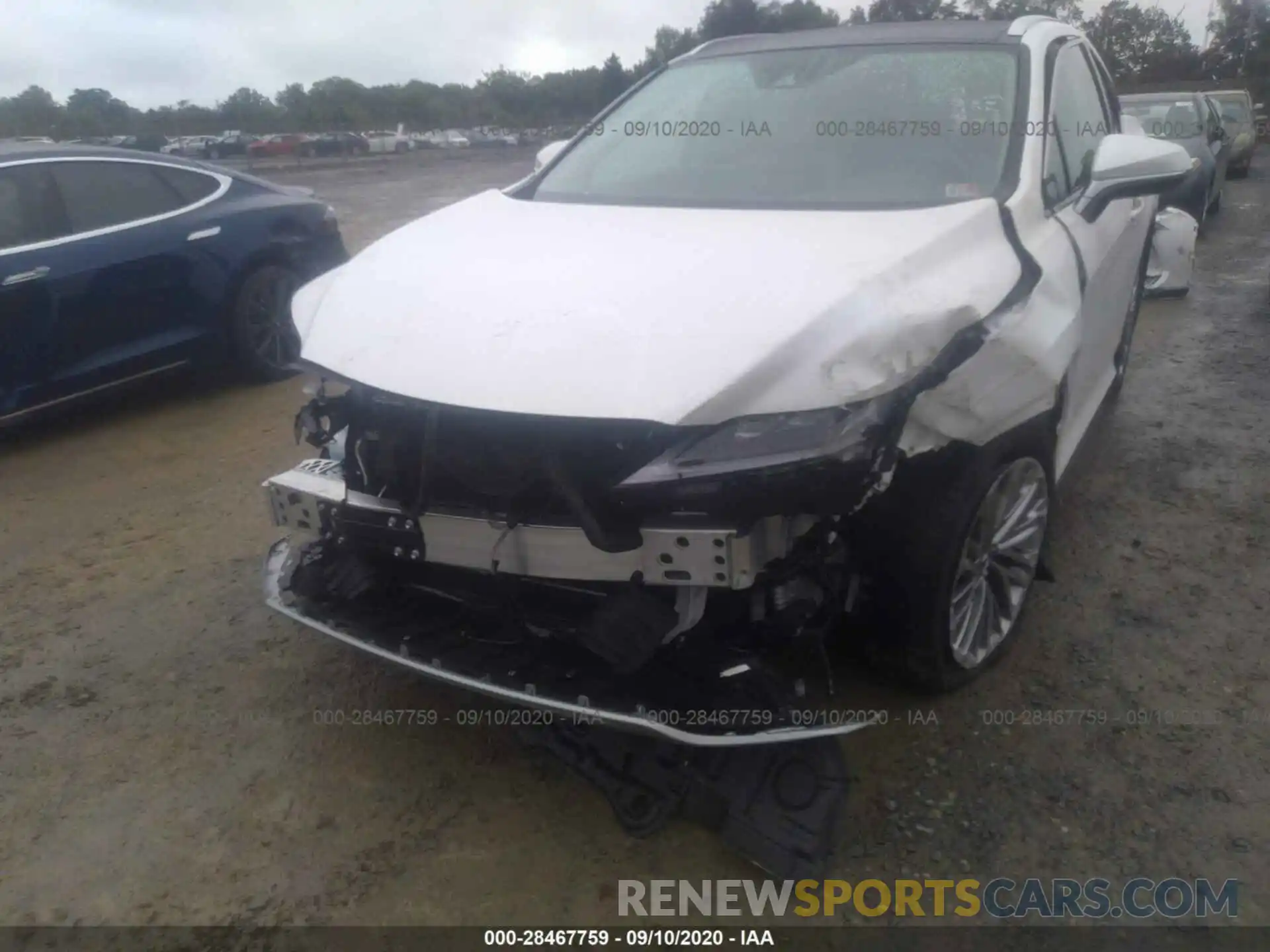 6 Photograph of a damaged car 2T2JZMDAXLC242322 LEXUS RX 2020