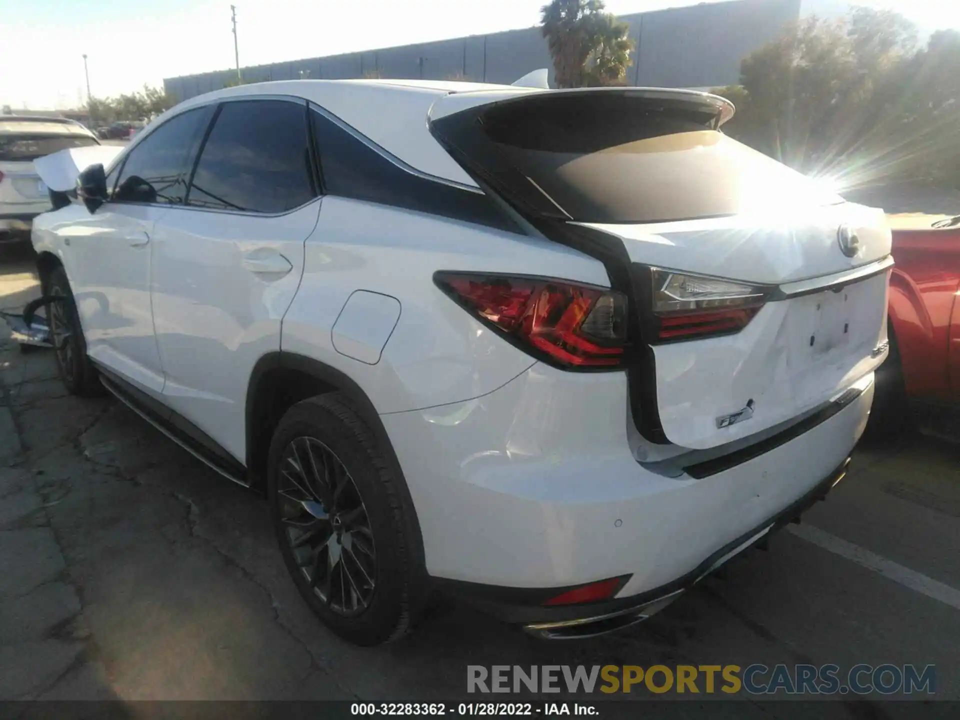 3 Фотография поврежденного автомобиля 2T2SZMDA1LC221475 LEXUS RX 2020