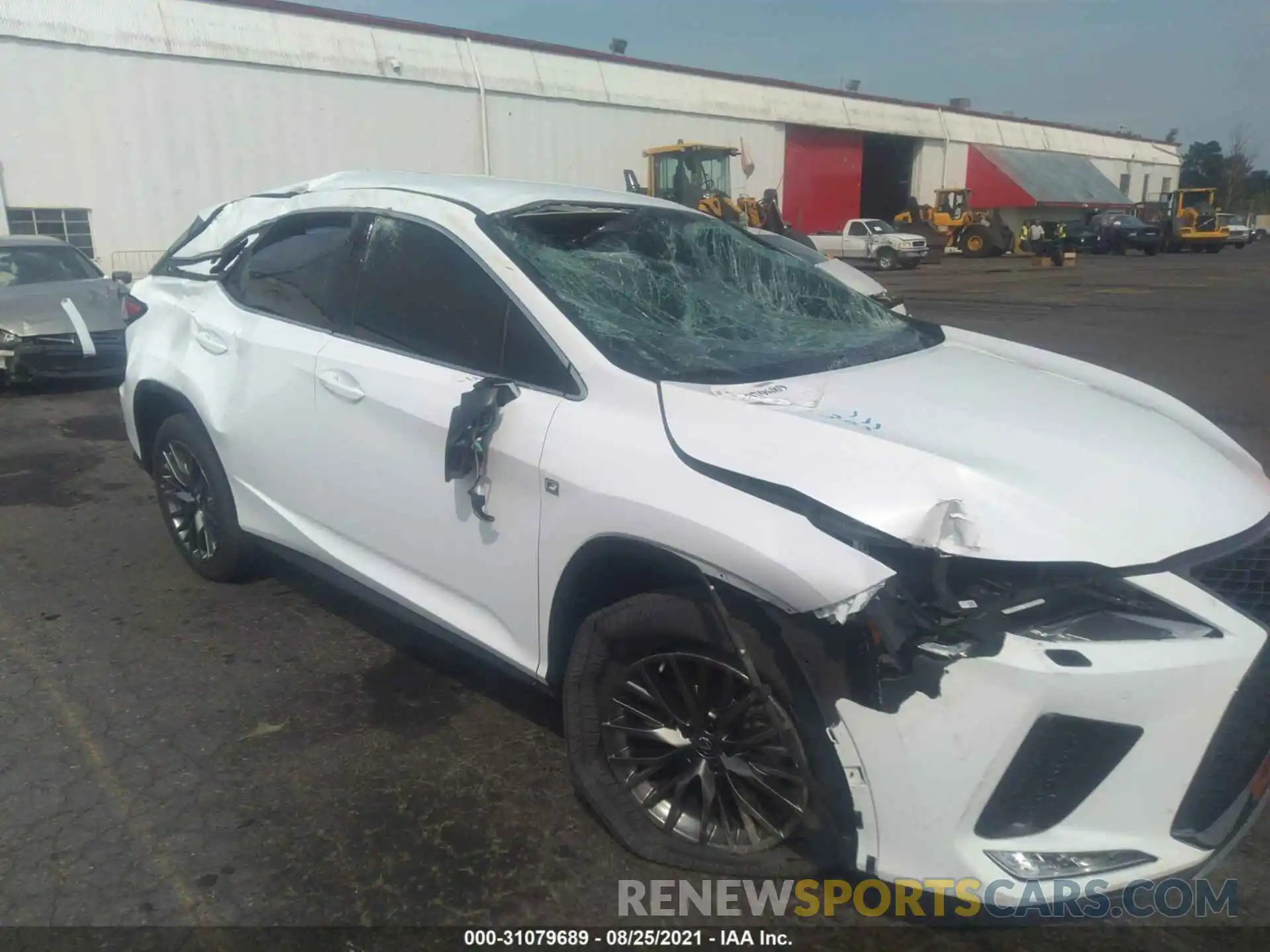 6 Photograph of a damaged car 2T2SZMDA1LC223999 LEXUS RX 2020