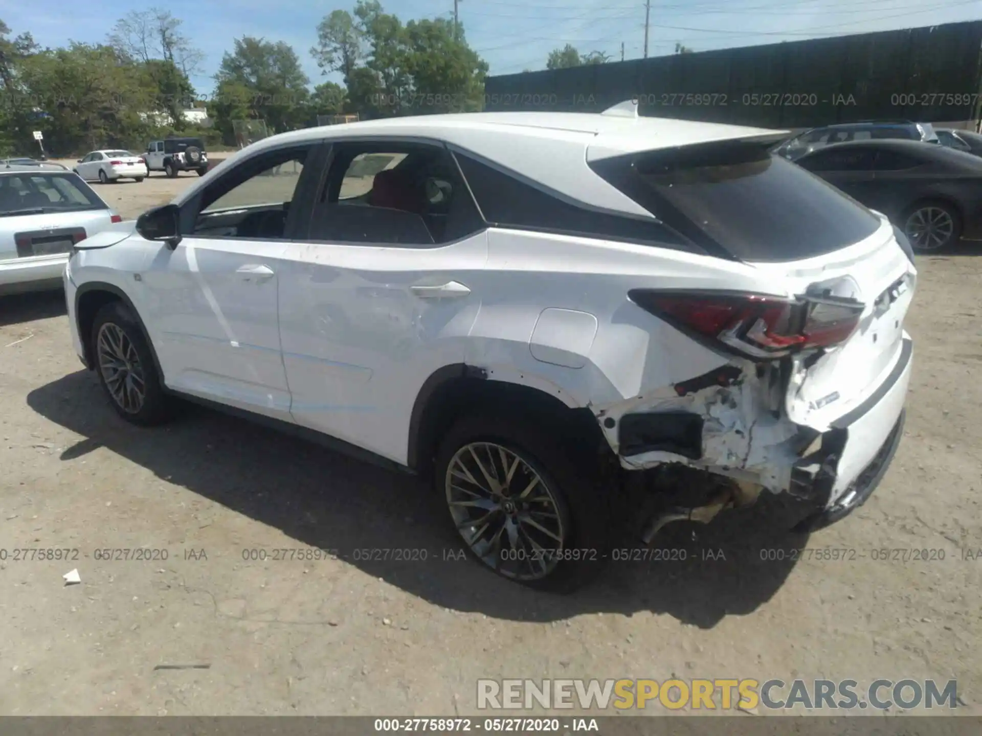 3 Photograph of a damaged car 2T2SZMDA2LC229682 LEXUS RX 2020