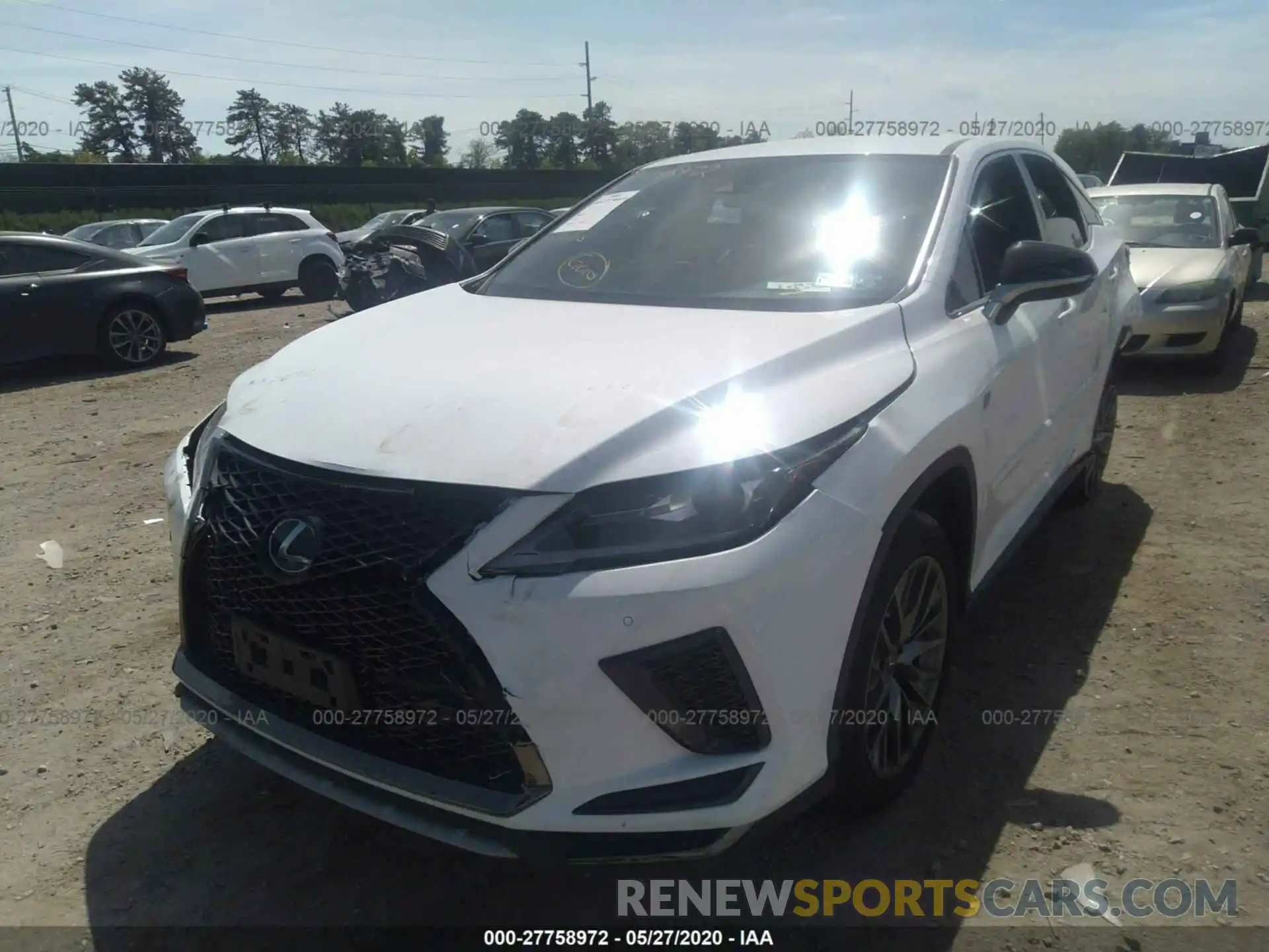 6 Photograph of a damaged car 2T2SZMDA2LC229682 LEXUS RX 2020