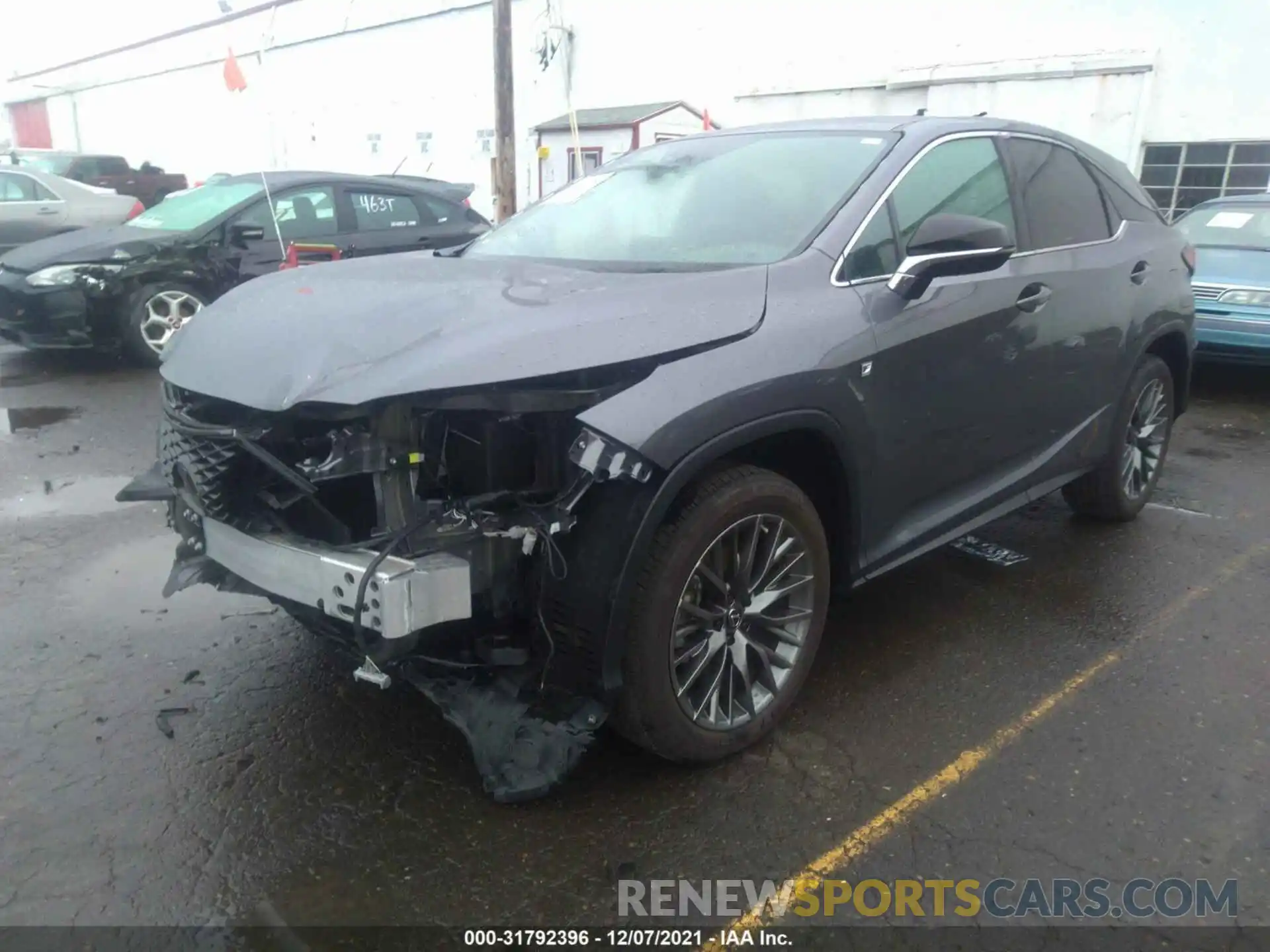 2 Photograph of a damaged car 2T2SZMDA5LC212858 LEXUS RX 2020