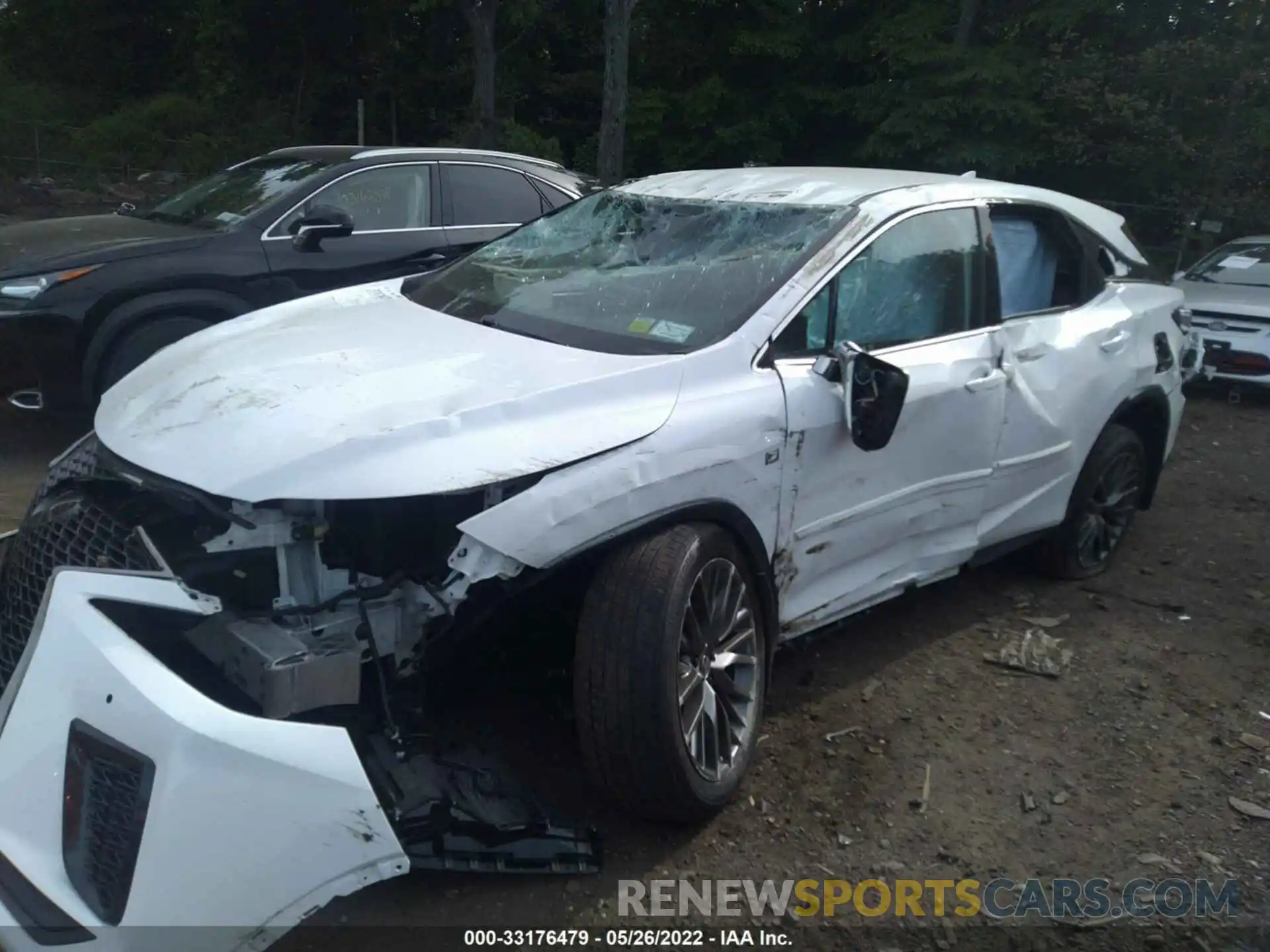 2 Photograph of a damaged car 2T2SZMDA5LC226128 LEXUS RX 2020