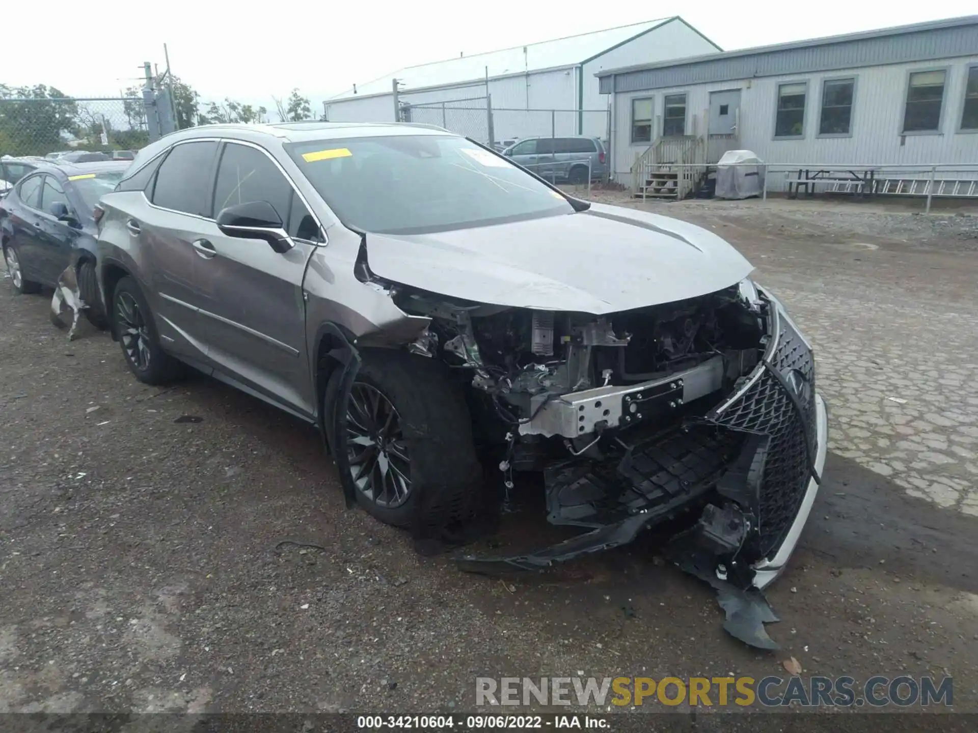 1 Photograph of a damaged car 2T2YGMDA9LC049972 LEXUS RX 2020