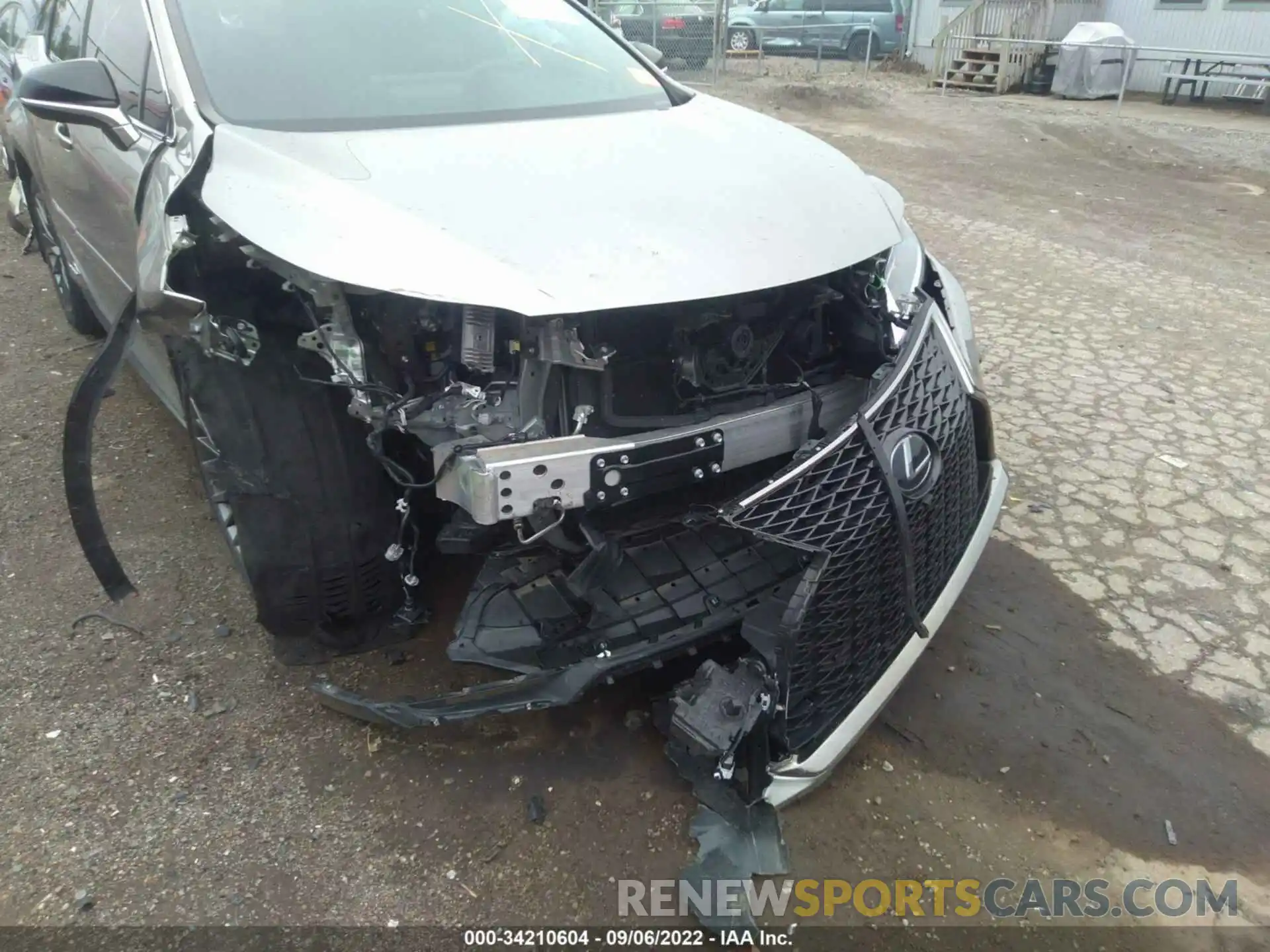 6 Photograph of a damaged car 2T2YGMDA9LC049972 LEXUS RX 2020