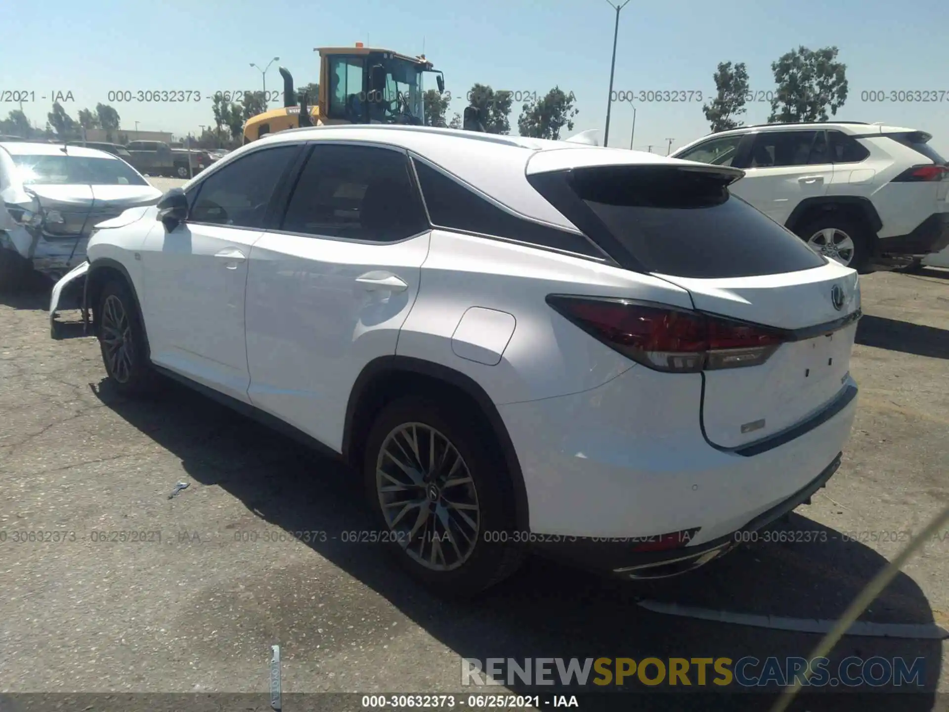 3 Photograph of a damaged car 2T2YZMDA0LC231053 LEXUS RX 2020