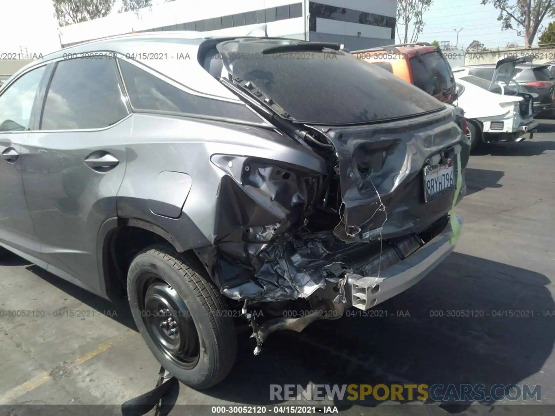 6 Photograph of a damaged car 2T2YZMDA0LC234664 LEXUS RX 2020