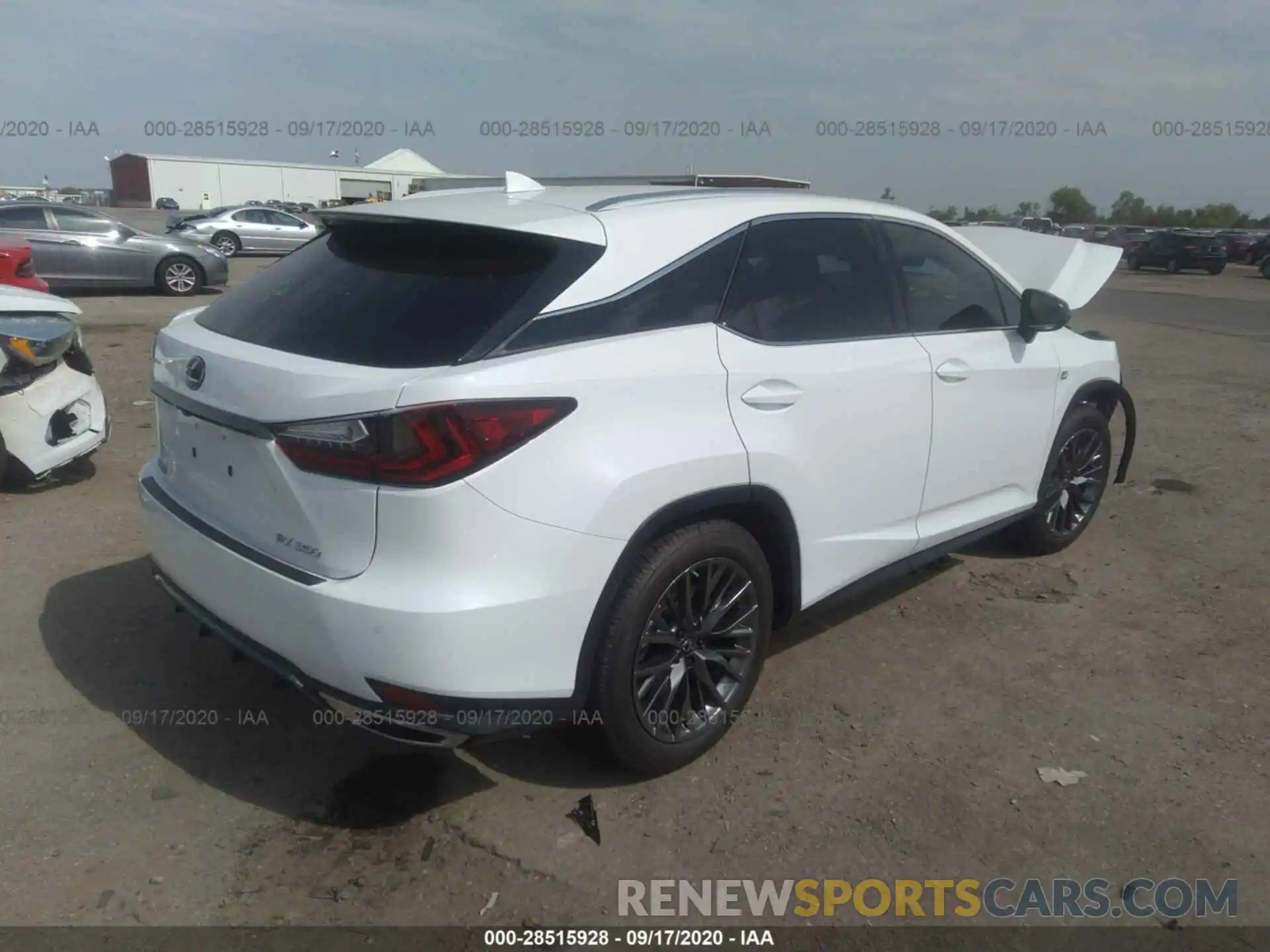 4 Фотография поврежденного автомобиля 2T2YZMDA0LC252193 LEXUS RX 2020