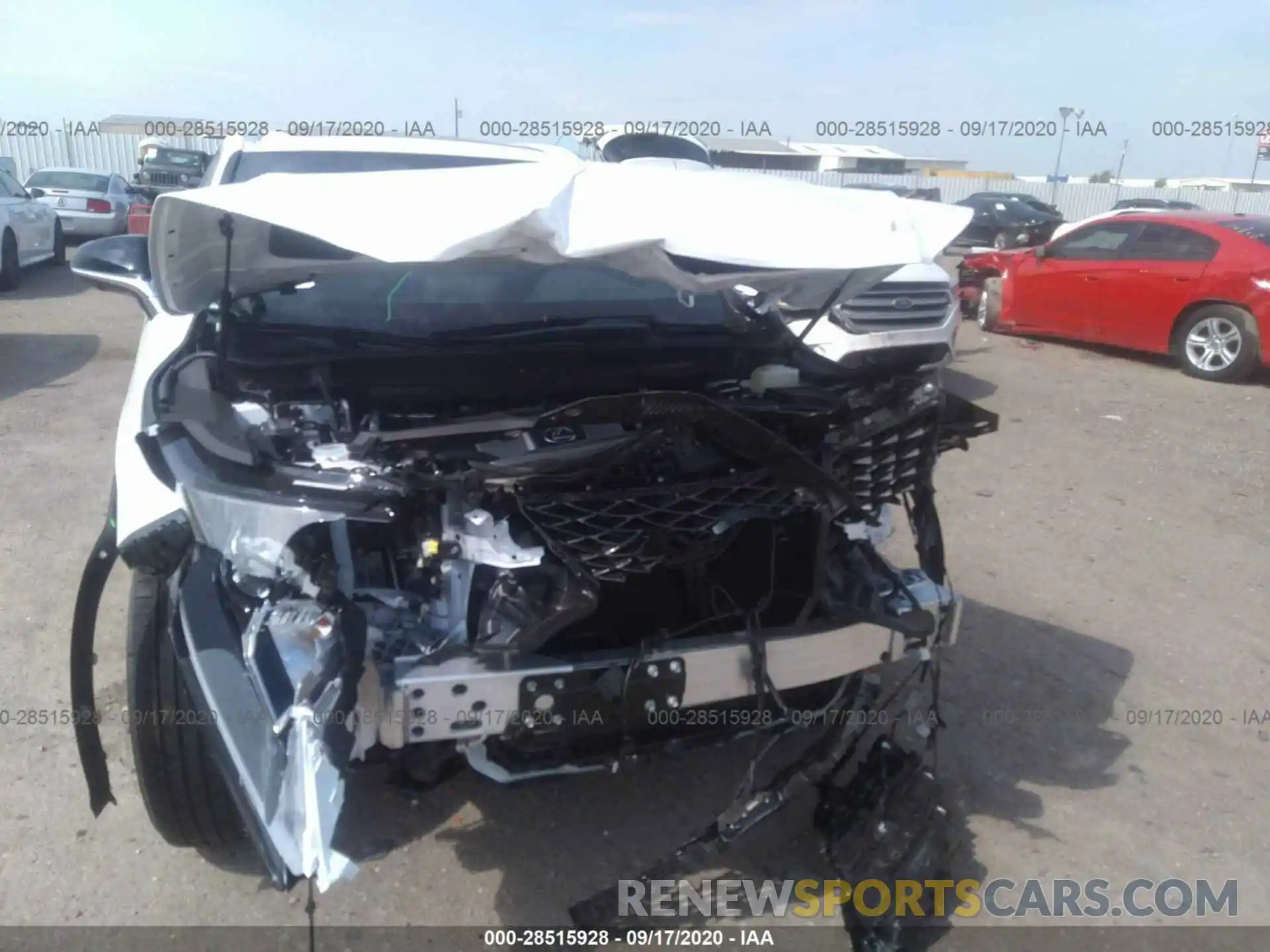 6 Photograph of a damaged car 2T2YZMDA0LC252193 LEXUS RX 2020