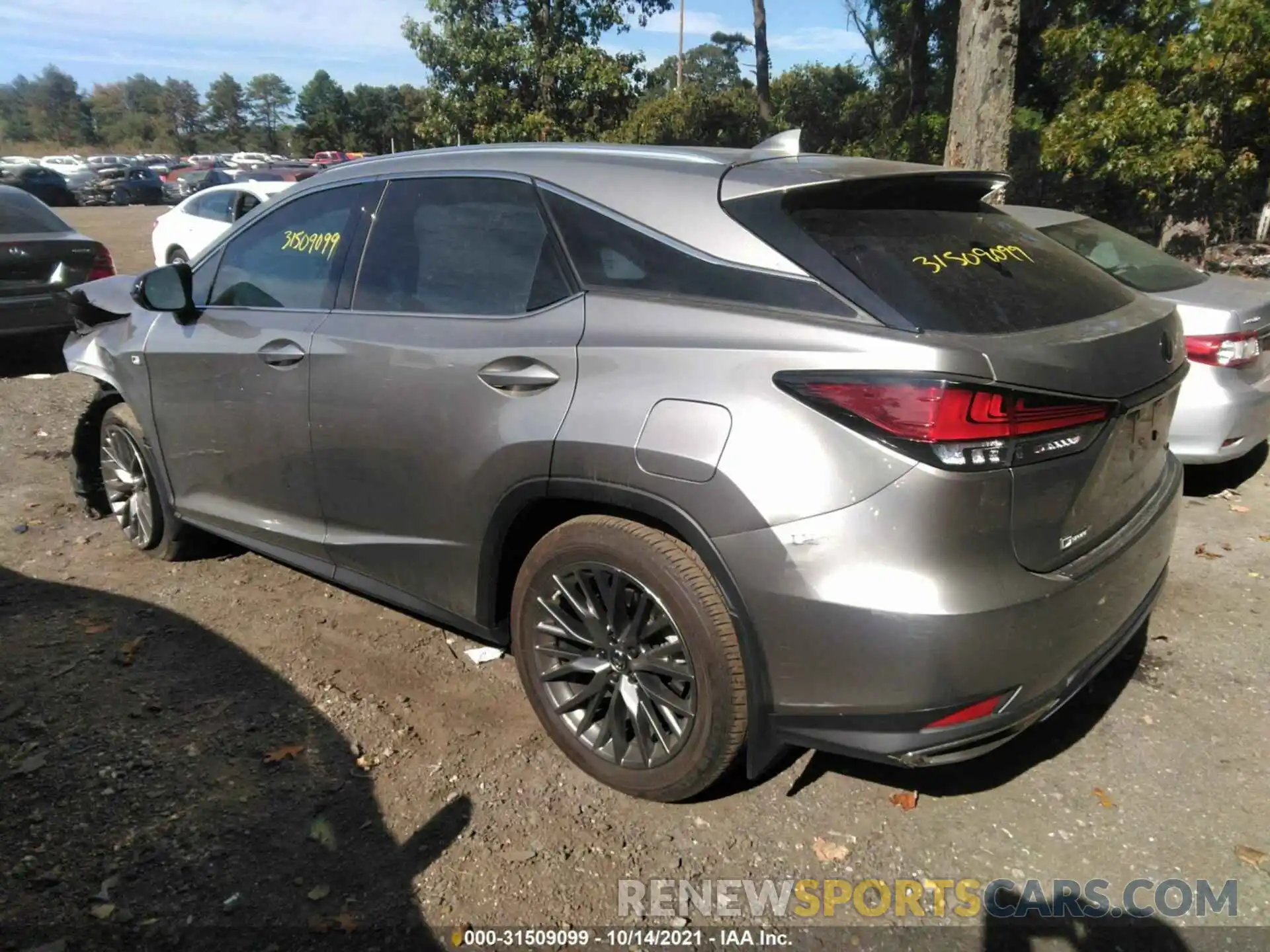 3 Photograph of a damaged car 2T2YZMDA3LC234433 LEXUS RX 2020