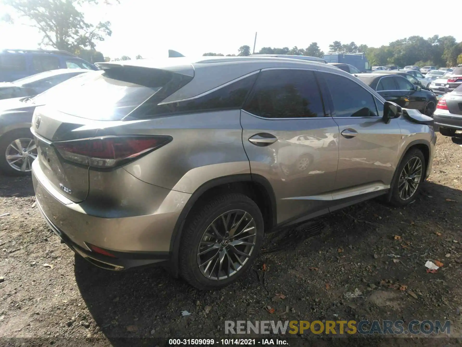 4 Photograph of a damaged car 2T2YZMDA3LC234433 LEXUS RX 2020