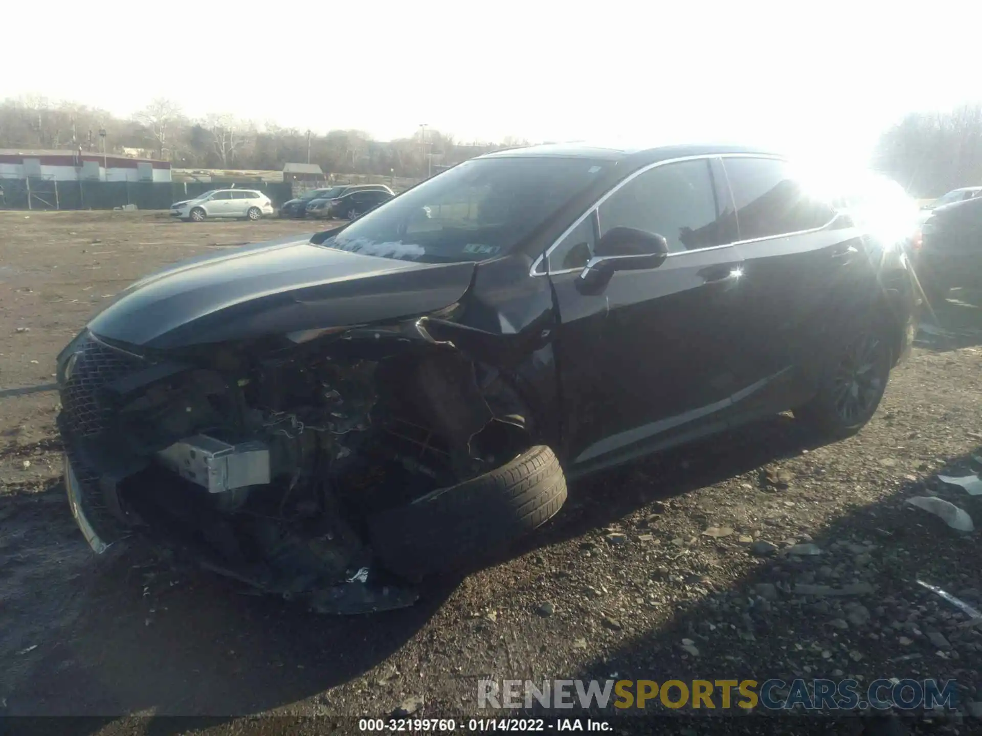 2 Photograph of a damaged car 2T2YZMDA4LC219178 LEXUS RX 2020