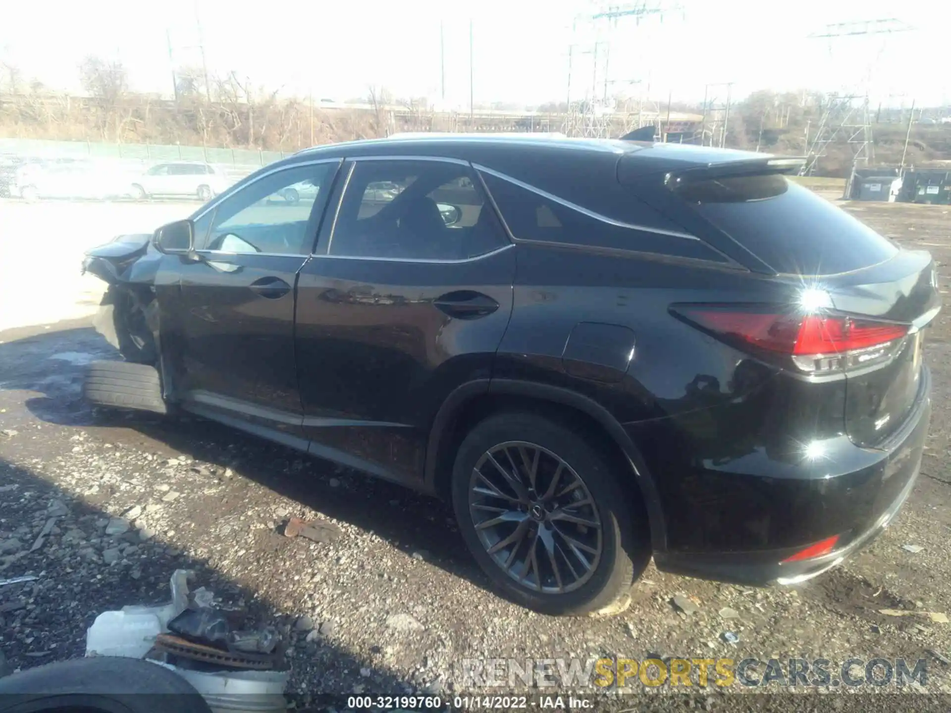 3 Фотография поврежденного автомобиля 2T2YZMDA4LC219178 LEXUS RX 2020