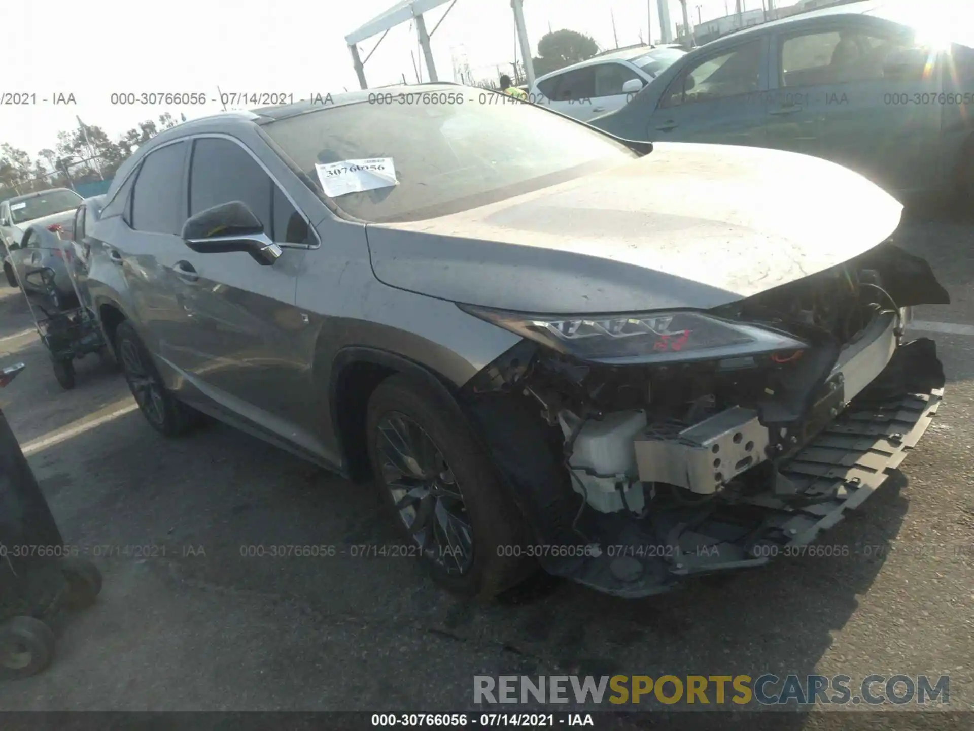 1 Photograph of a damaged car 2T2YZMDA4LC234571 LEXUS RX 2020