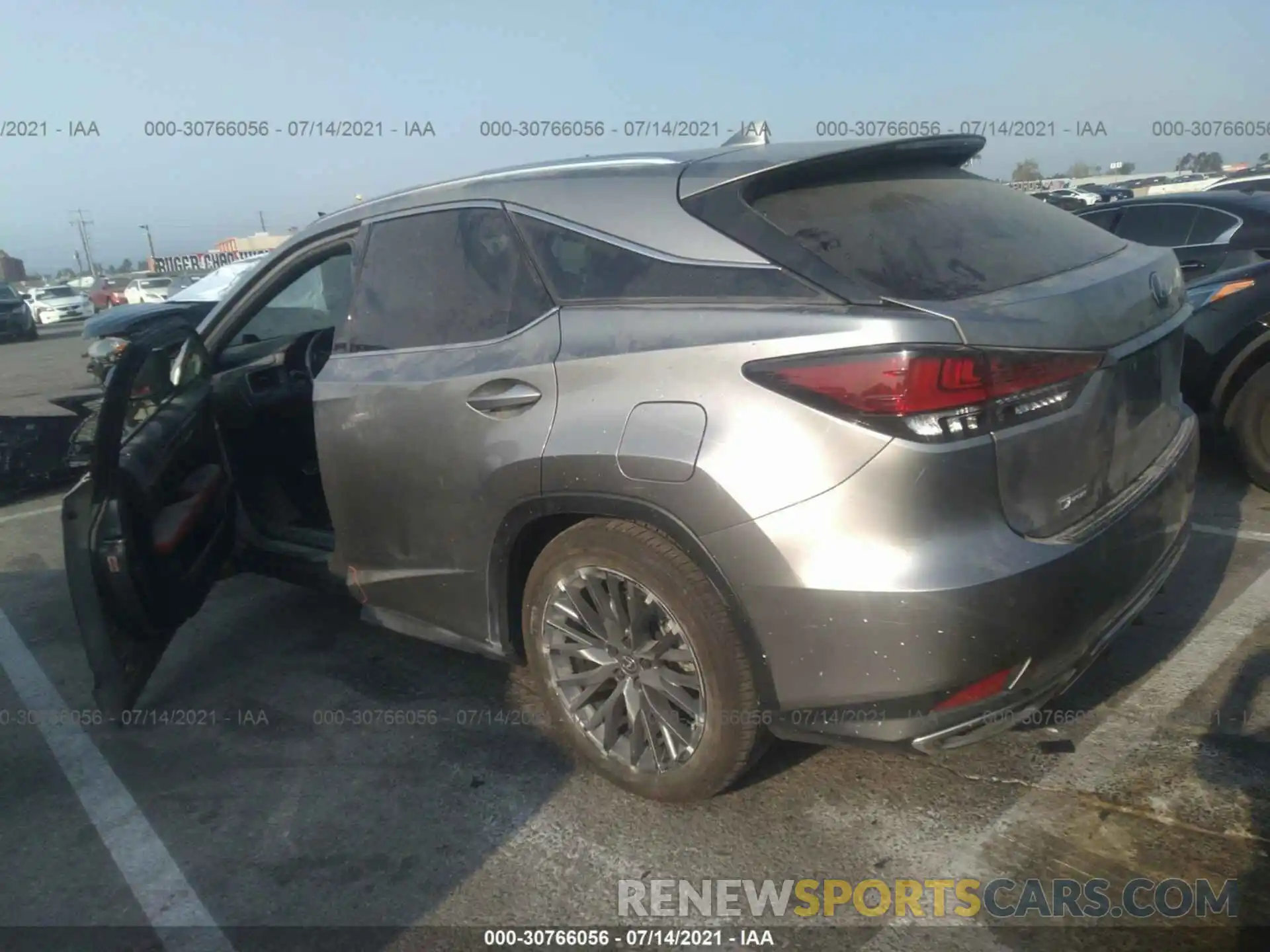 3 Photograph of a damaged car 2T2YZMDA4LC234571 LEXUS RX 2020