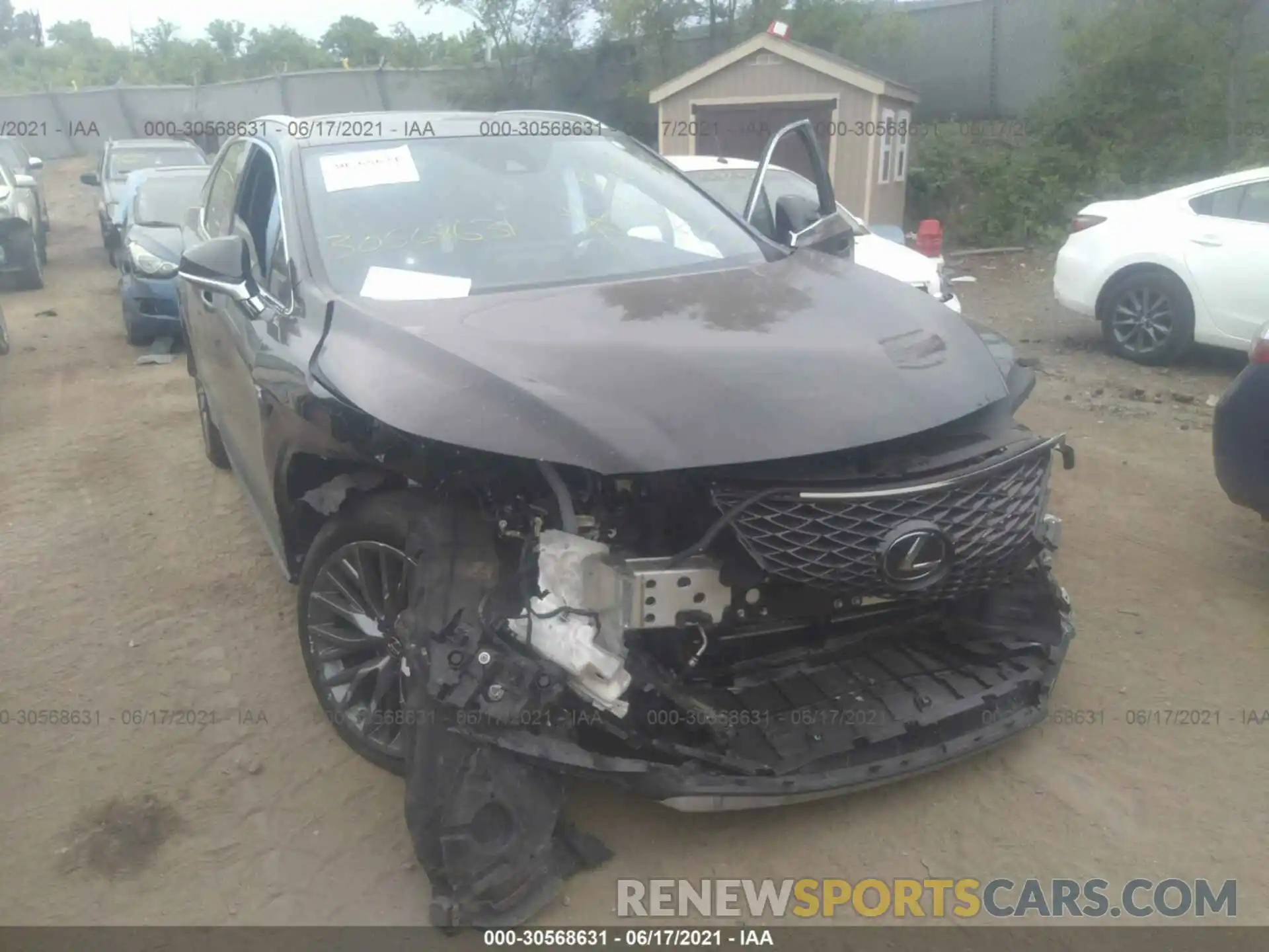 6 Photograph of a damaged car 2T2YZMDA4LC246493 LEXUS RX 2020