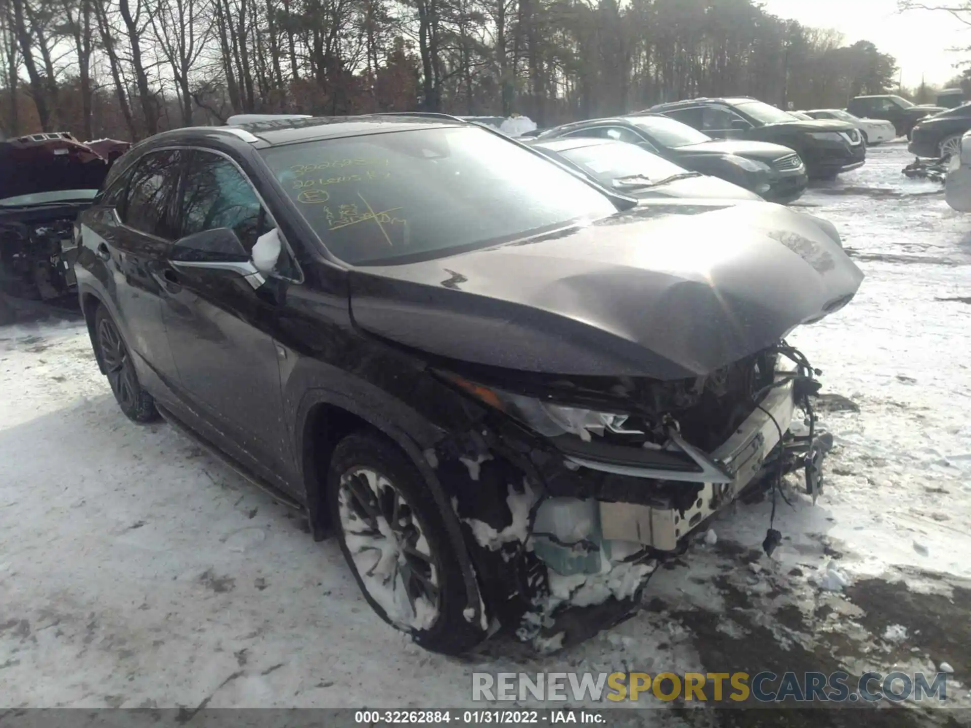 1 Photograph of a damaged car 2T2YZMDA4LC256750 LEXUS RX 2020