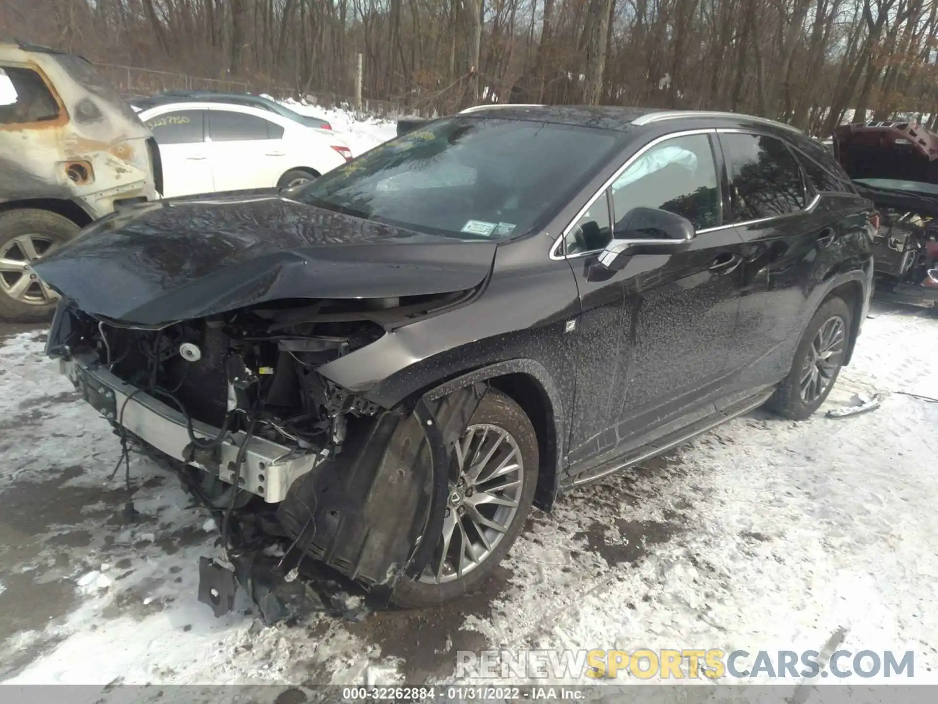 2 Photograph of a damaged car 2T2YZMDA4LC256750 LEXUS RX 2020