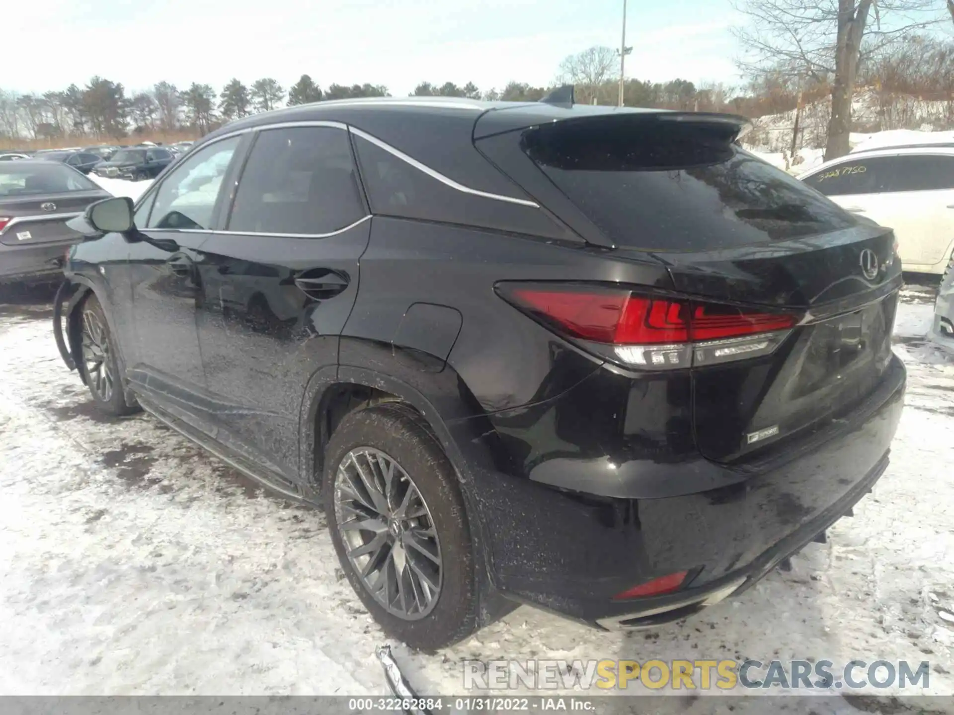 3 Photograph of a damaged car 2T2YZMDA4LC256750 LEXUS RX 2020