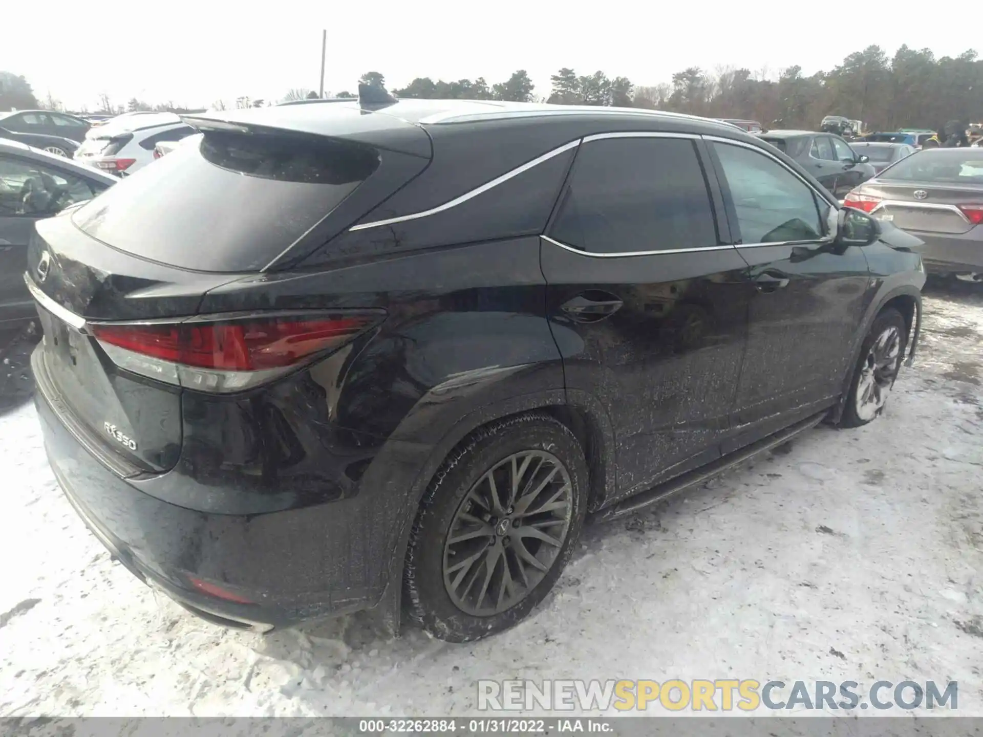 4 Photograph of a damaged car 2T2YZMDA4LC256750 LEXUS RX 2020