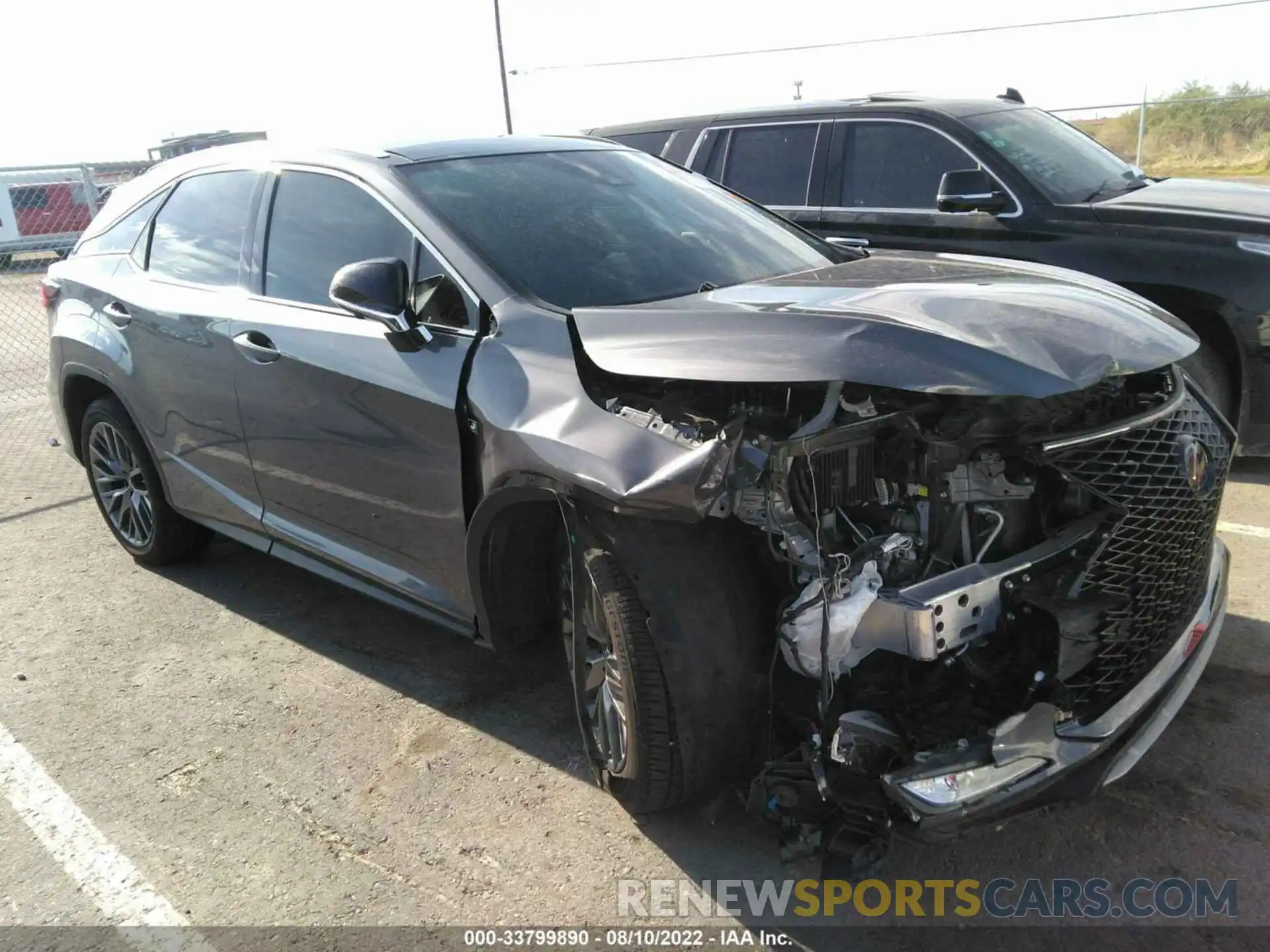 1 Photograph of a damaged car 2T2YZMDA5LC244378 LEXUS RX 2020