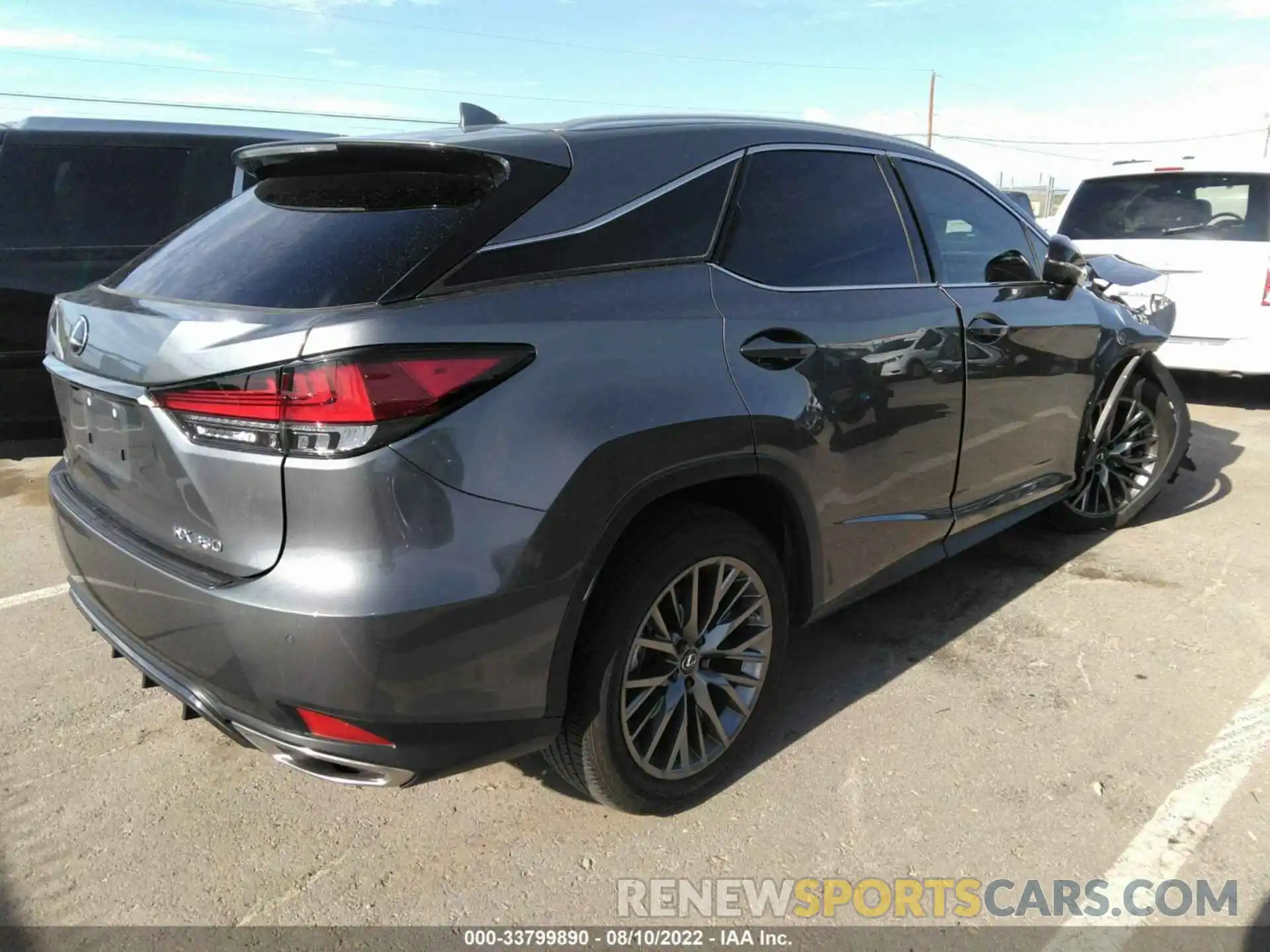 4 Photograph of a damaged car 2T2YZMDA5LC244378 LEXUS RX 2020