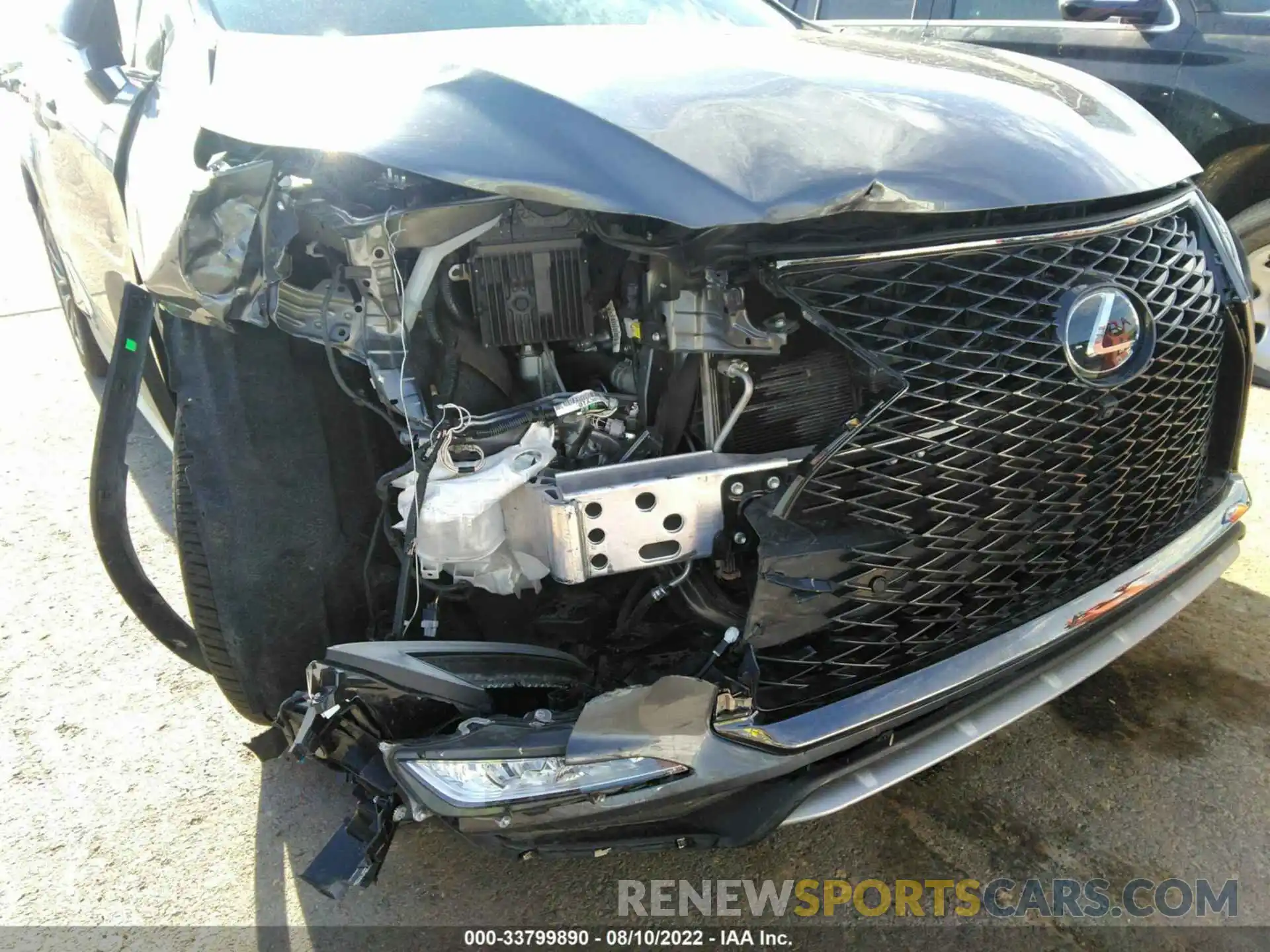 6 Photograph of a damaged car 2T2YZMDA5LC244378 LEXUS RX 2020