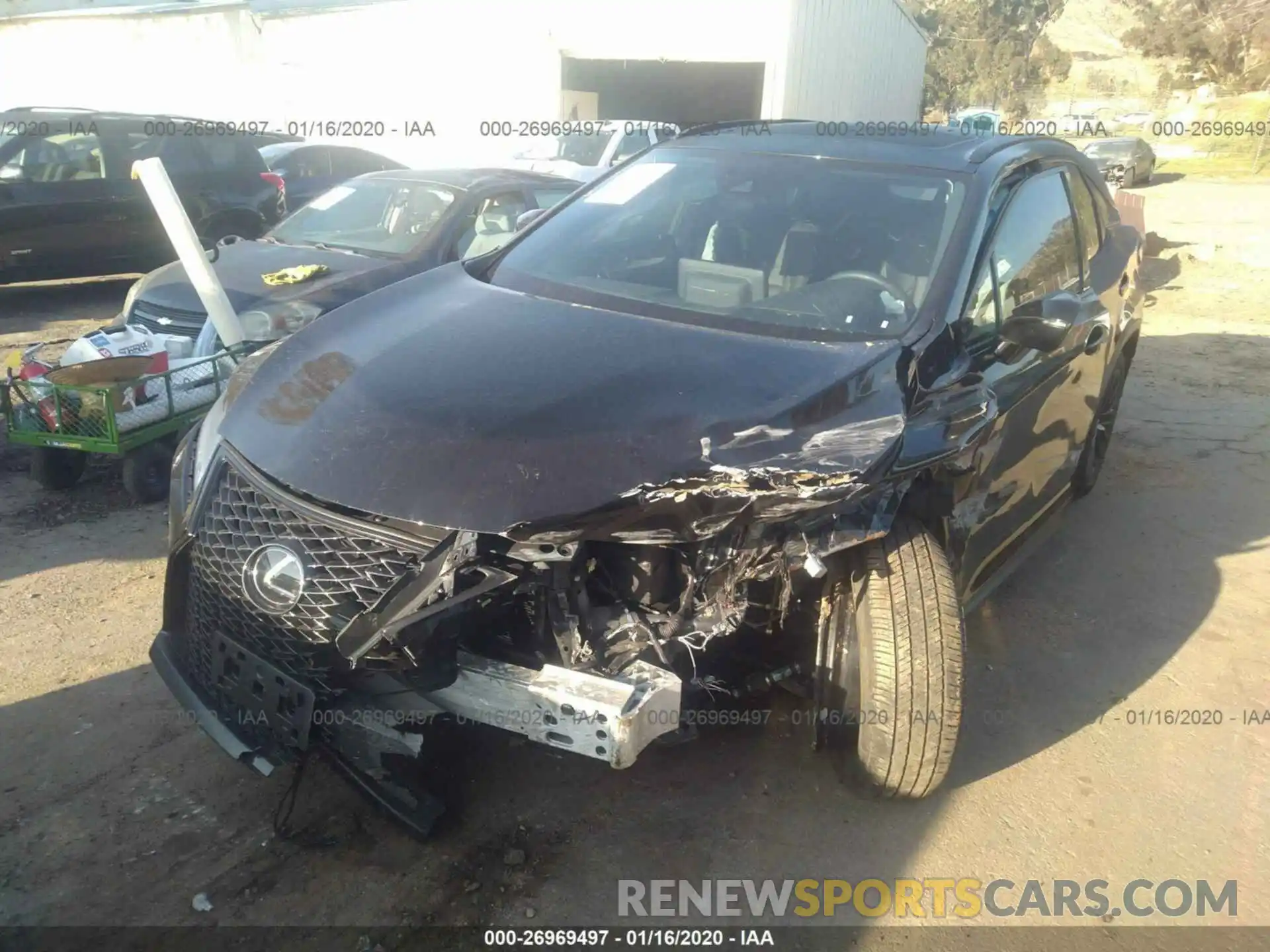 6 Photograph of a damaged car 2T2YZMDA6LC212801 LEXUS RX 2020