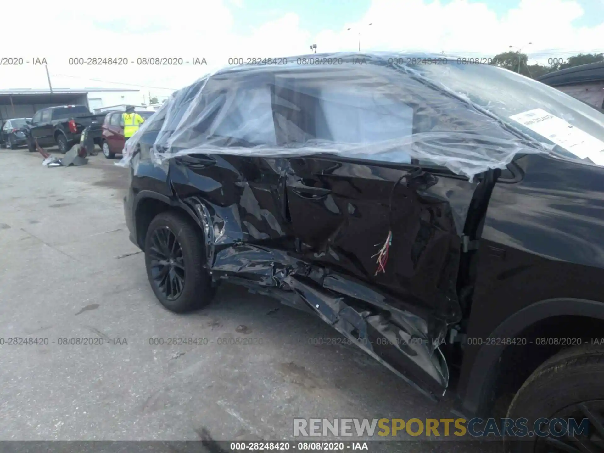 6 Photograph of a damaged car 2T2YZMDA6LC226875 LEXUS RX 2020