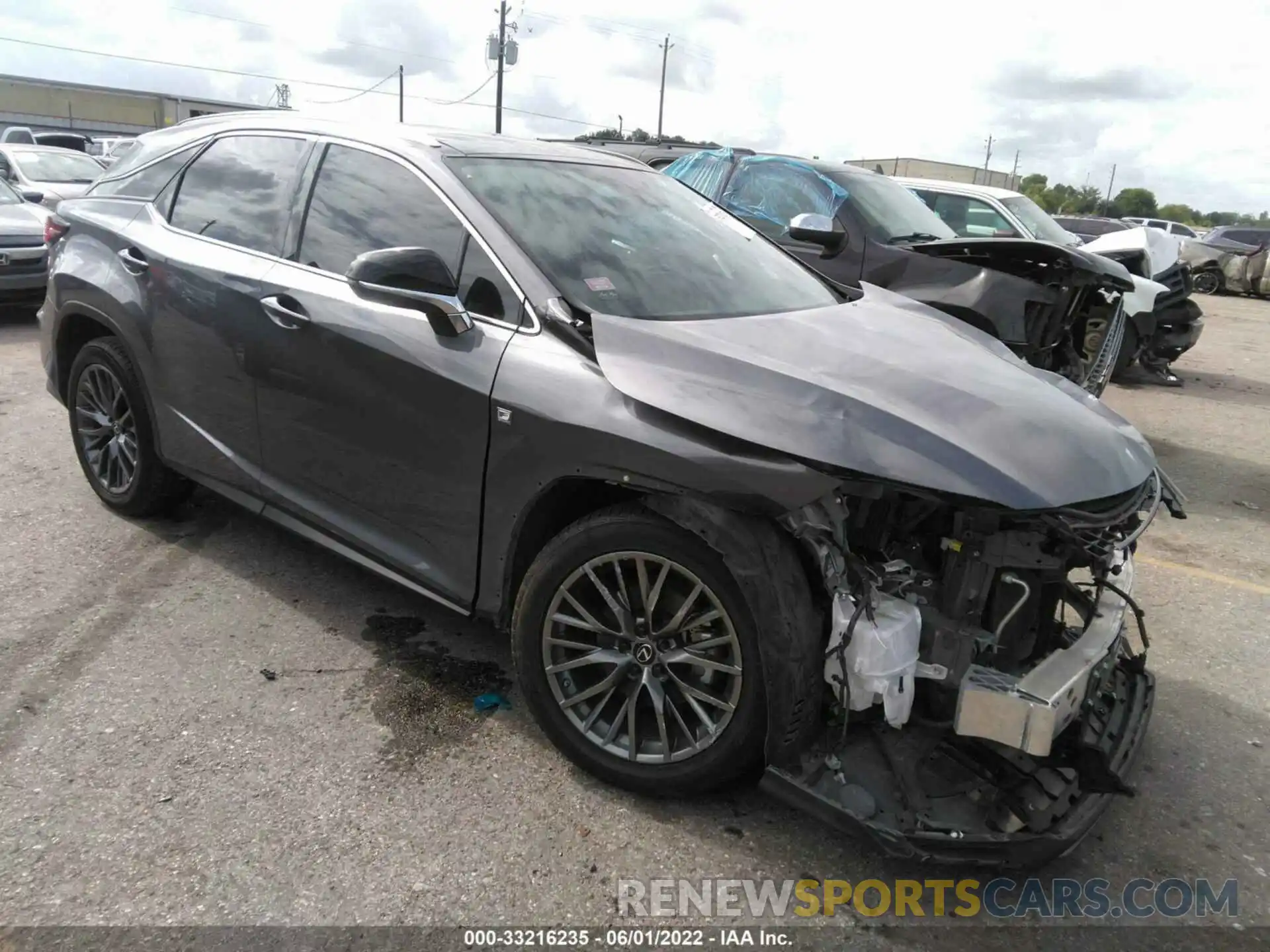 1 Photograph of a damaged car 2T2YZMDA7LC243085 LEXUS RX 2020