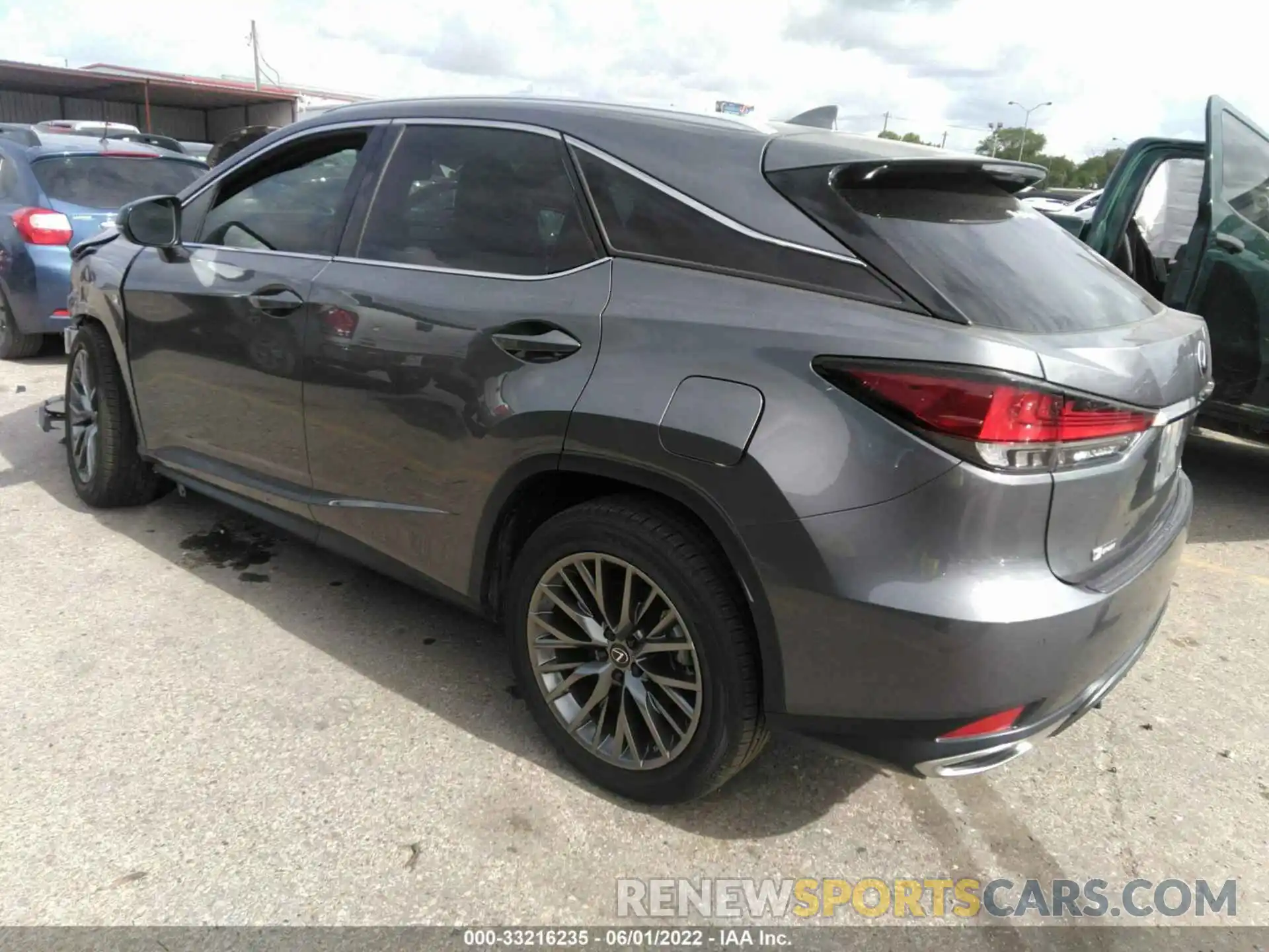 3 Photograph of a damaged car 2T2YZMDA7LC243085 LEXUS RX 2020