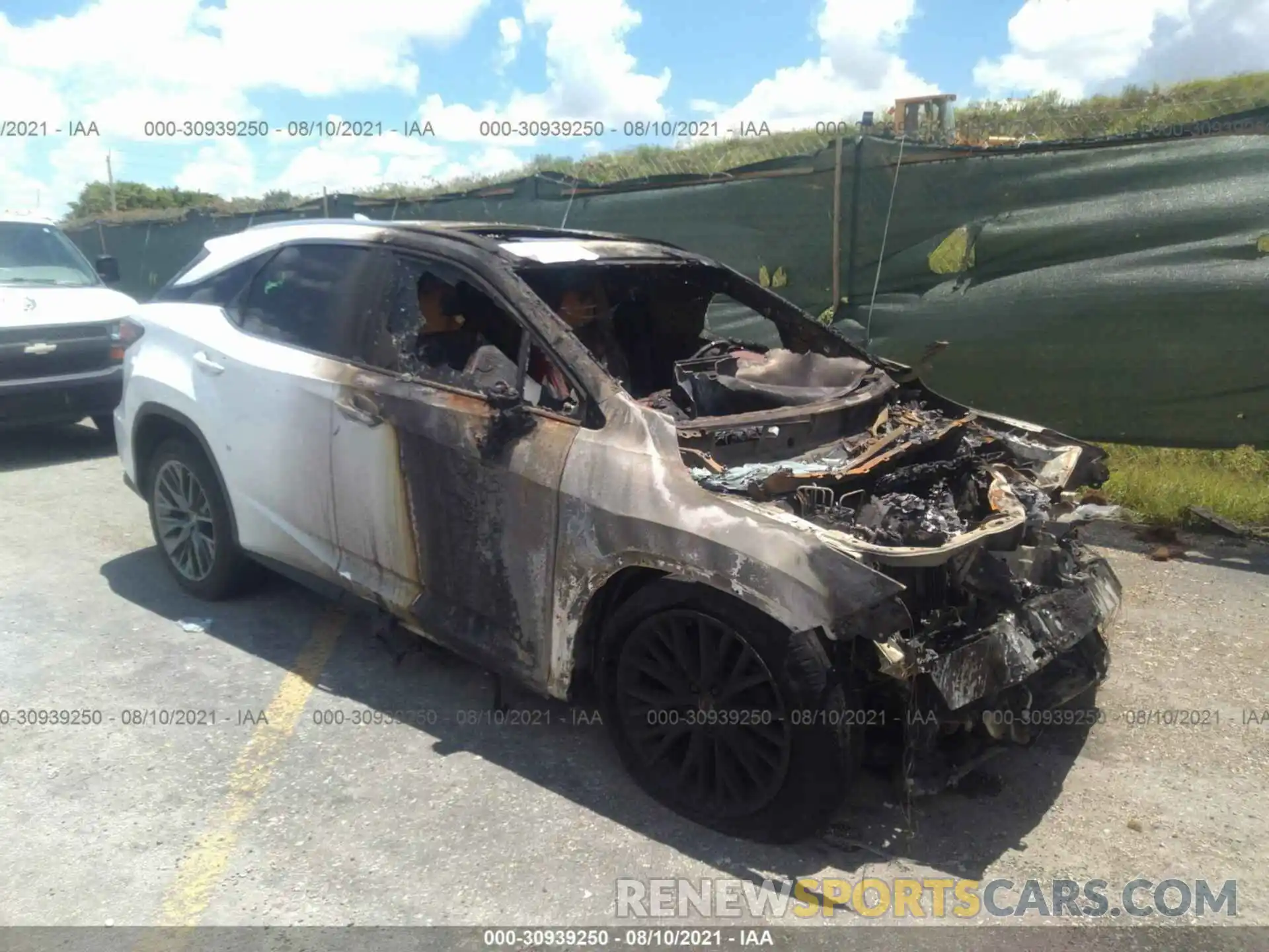 1 Photograph of a damaged car 2T2YZMDA8LC220897 LEXUS RX 2020