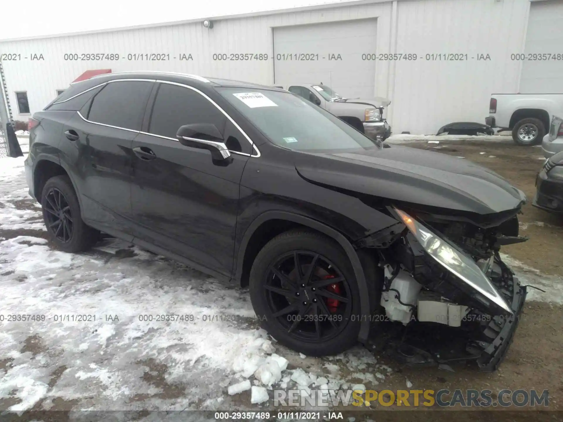 1 Photograph of a damaged car 2T2YZMDA8LC226098 LEXUS RX 2020