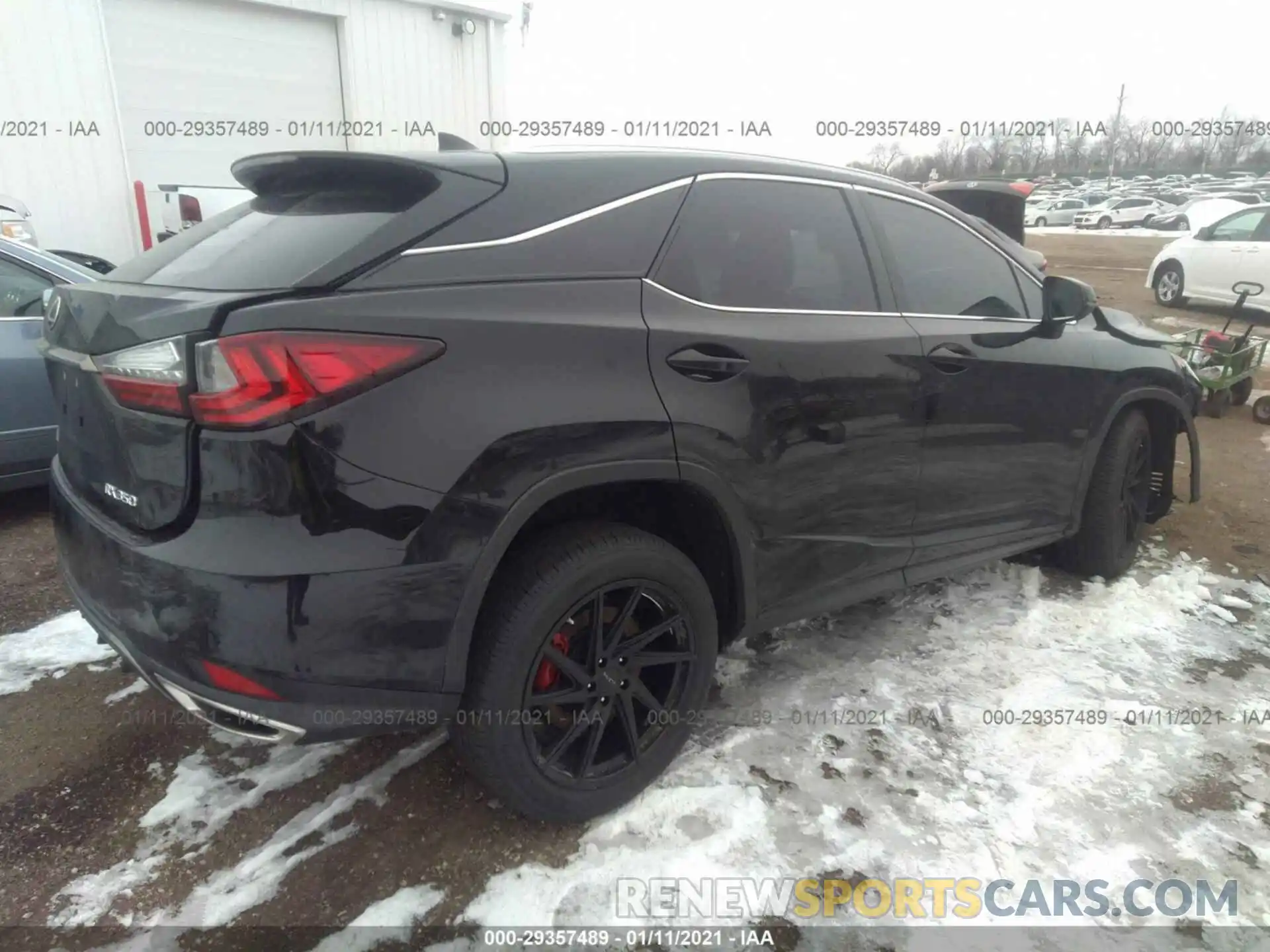 4 Photograph of a damaged car 2T2YZMDA8LC226098 LEXUS RX 2020