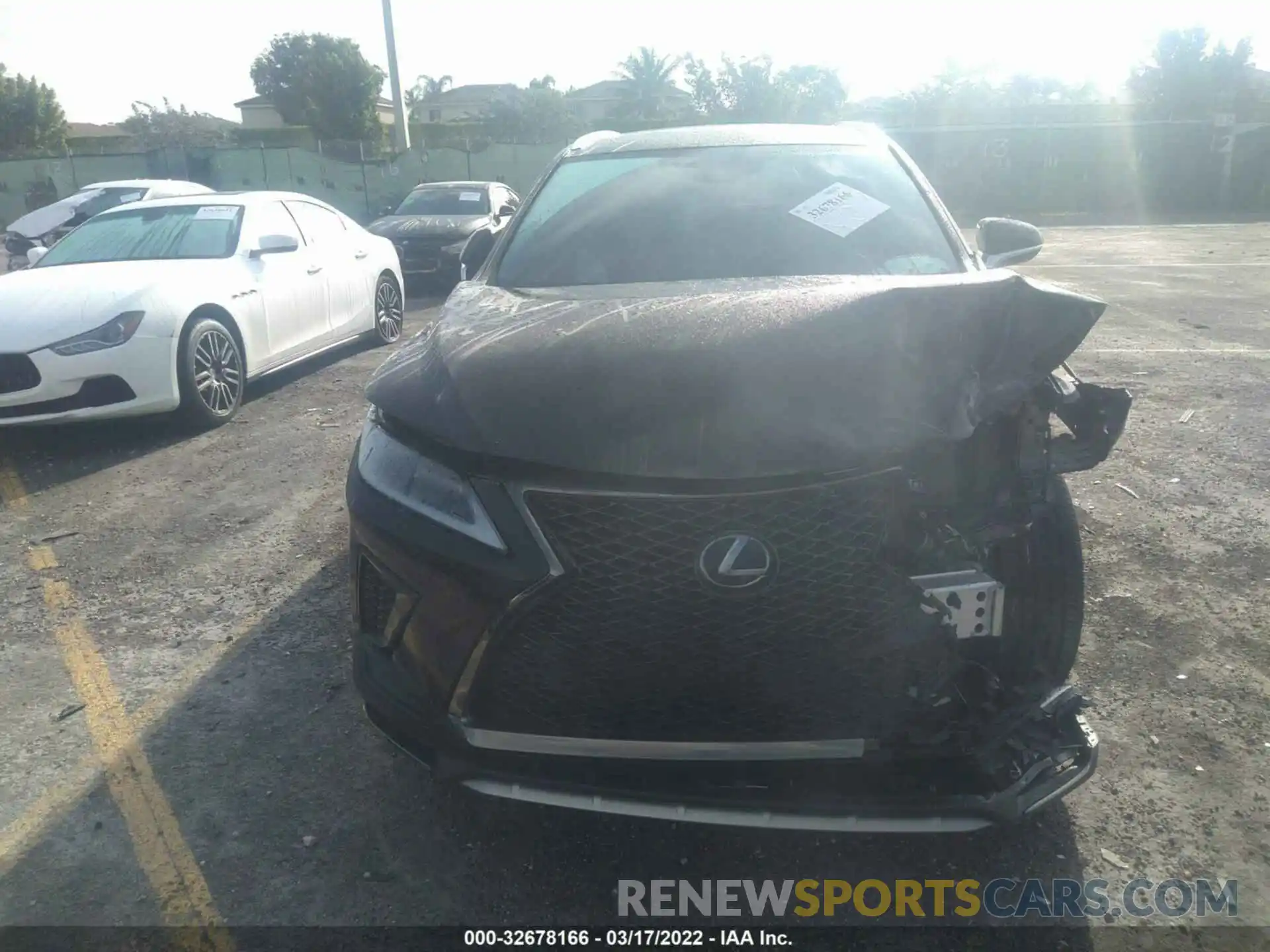 6 Photograph of a damaged car 2T2YZMDA8LC239319 LEXUS RX 2020