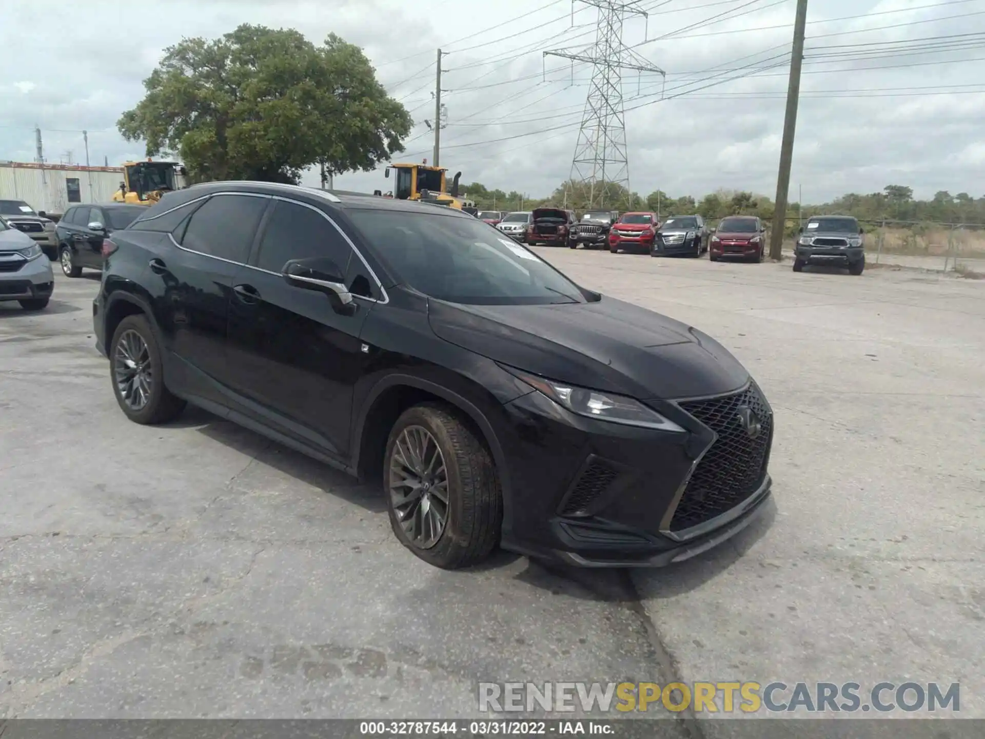 1 Photograph of a damaged car 2T2YZMDA9LC246361 LEXUS RX 2020