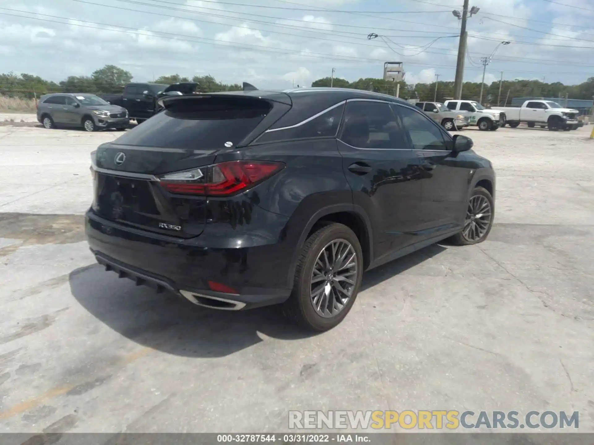 4 Photograph of a damaged car 2T2YZMDA9LC246361 LEXUS RX 2020