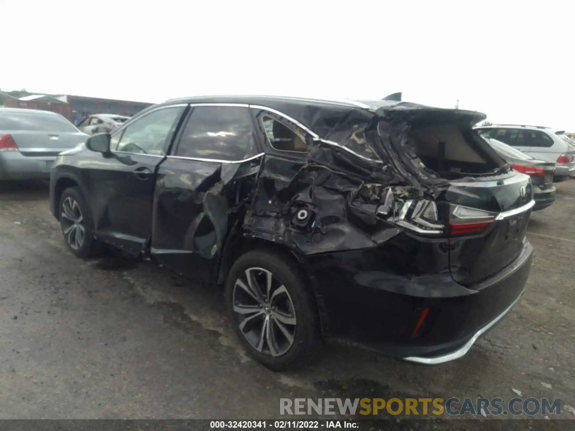 3 Photograph of a damaged car JTJHZKEA0L2015481 LEXUS RX 2020