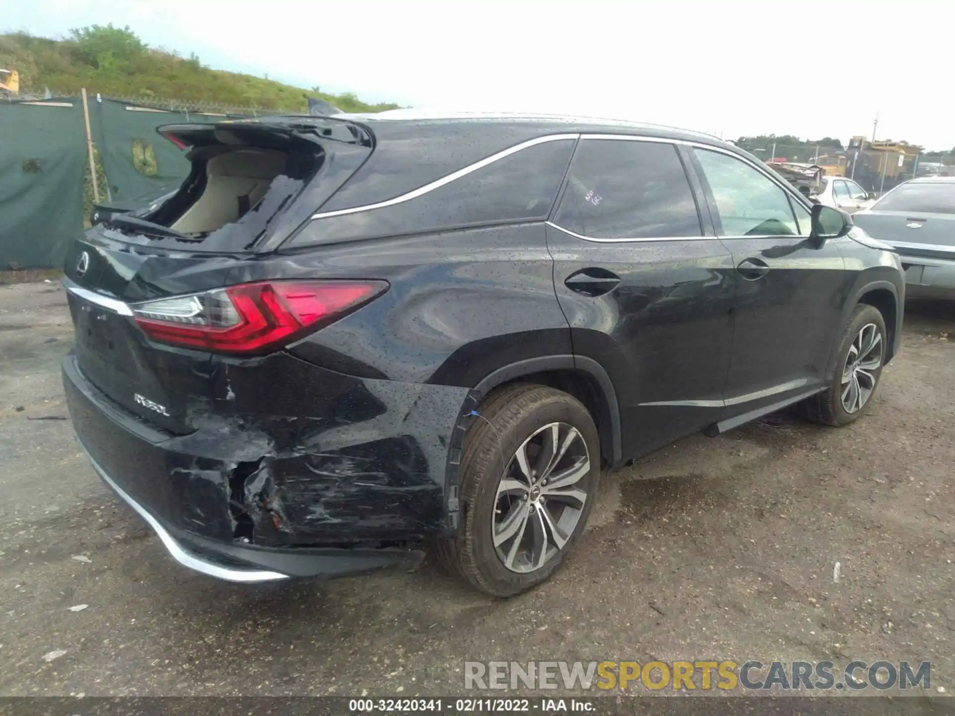 4 Фотография поврежденного автомобиля JTJHZKEA0L2015481 LEXUS RX 2020