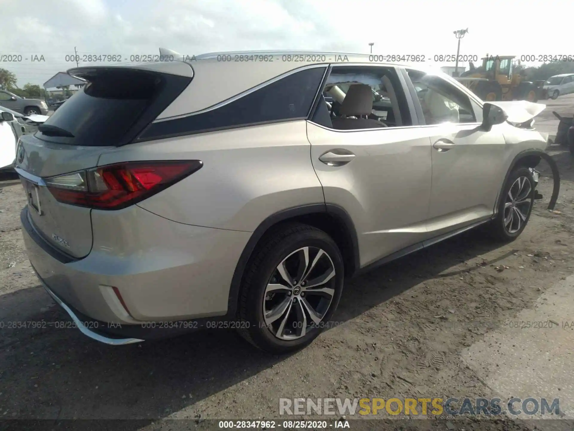 4 Фотография поврежденного автомобиля JTJHZKEA0L2015576 LEXUS RX 2020