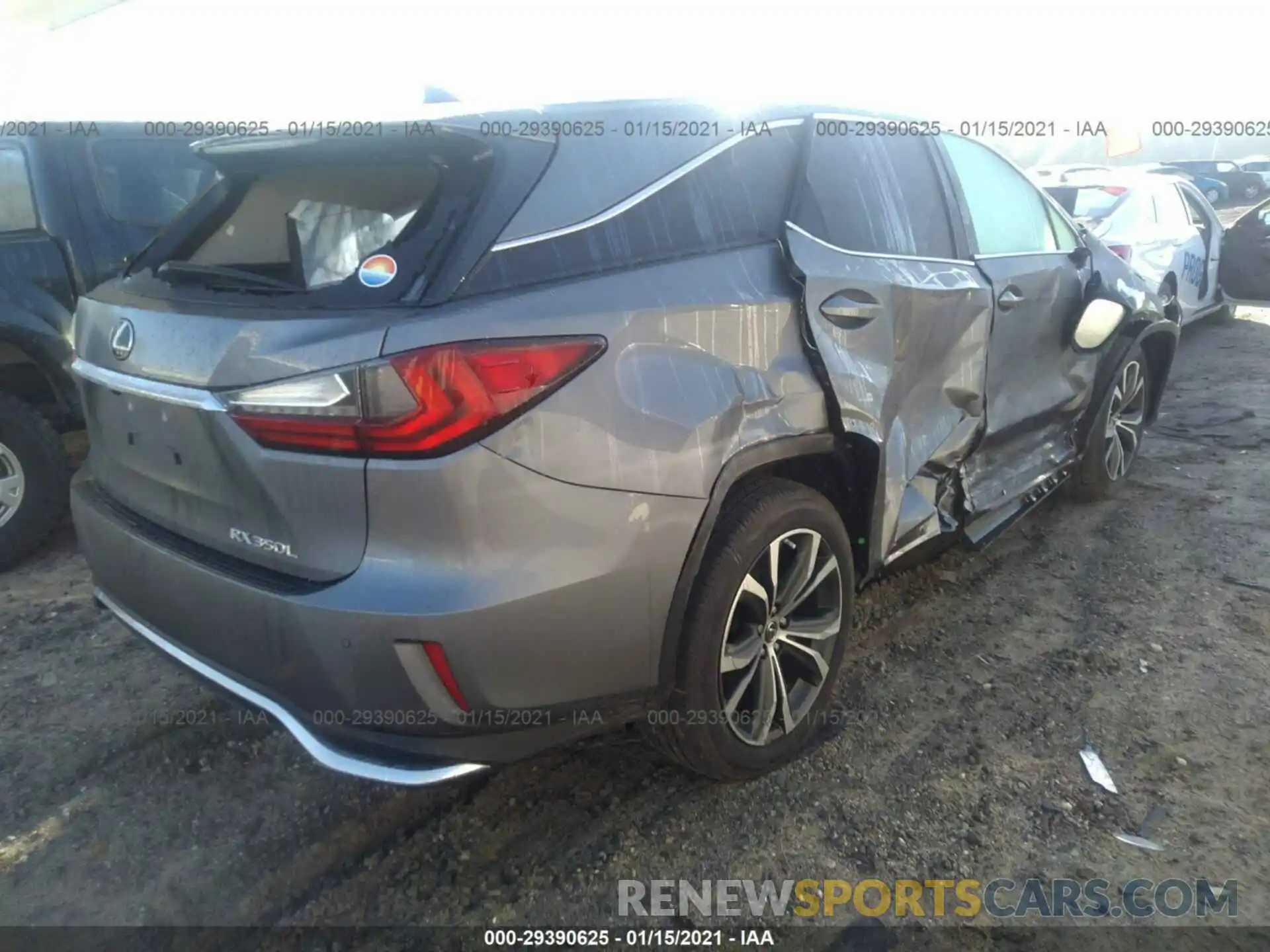 4 Photograph of a damaged car JTJHZKEA0L2016856 LEXUS RX 2020