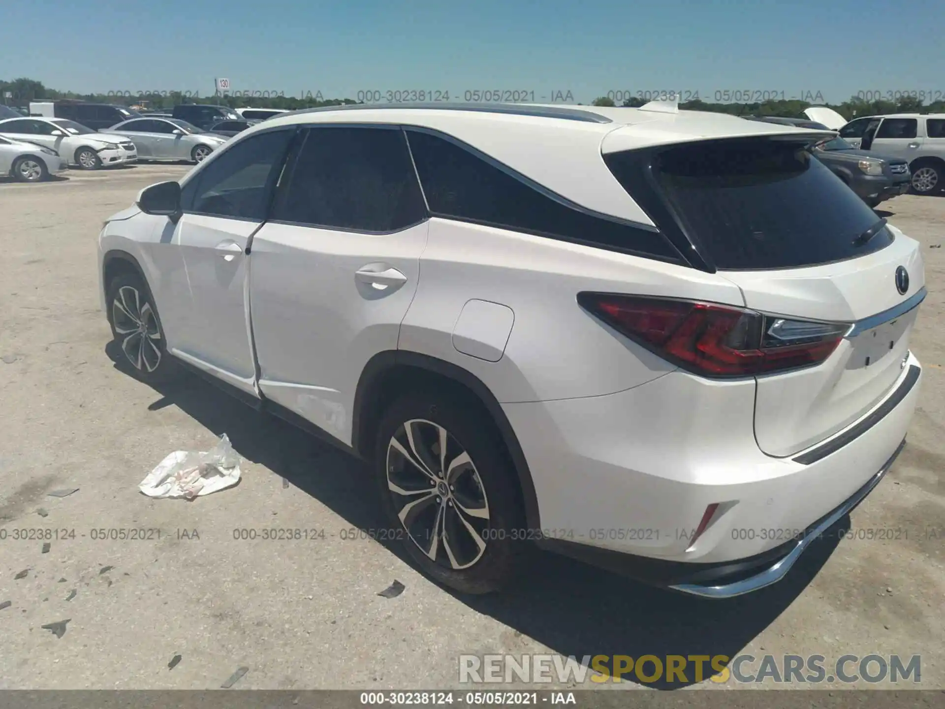 3 Фотография поврежденного автомобиля JTJHZKEA0L2017585 LEXUS RX 2020