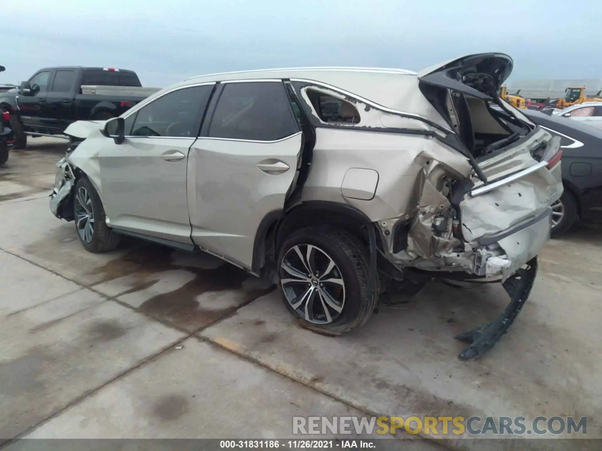 3 Photograph of a damaged car JTJHZKEA2L2017944 LEXUS RX 2020