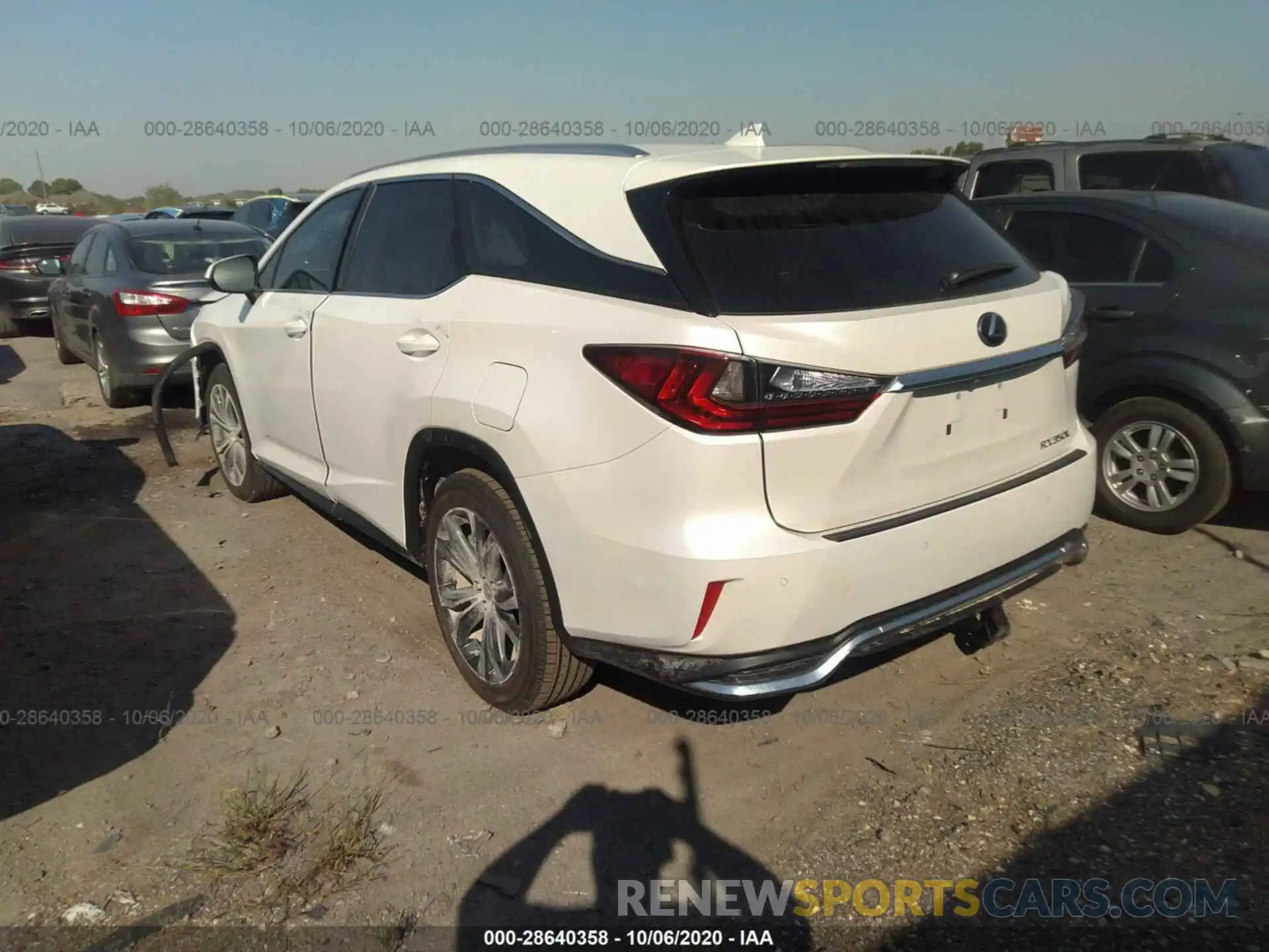 3 Фотография поврежденного автомобиля JTJHZKEA7L2017602 LEXUS RX 2020