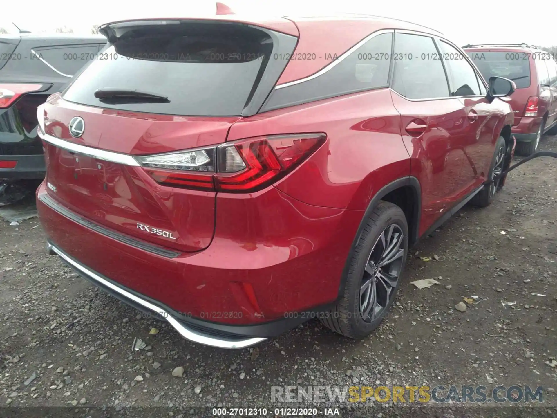 4 Фотография поврежденного автомобиля JTJHZKEAXL2014886 LEXUS RX 2020