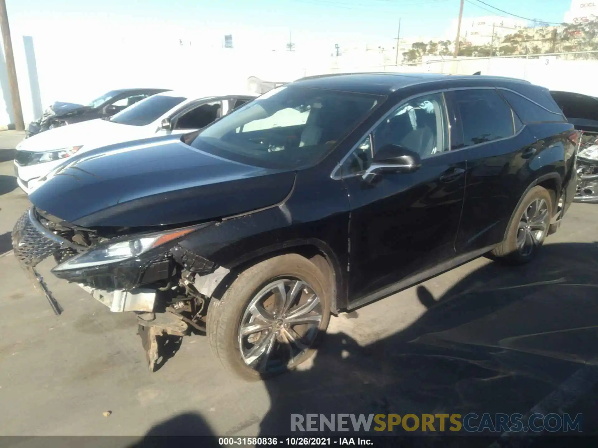 2 Photograph of a damaged car JTJHZKEAXL2016363 LEXUS RX 2020