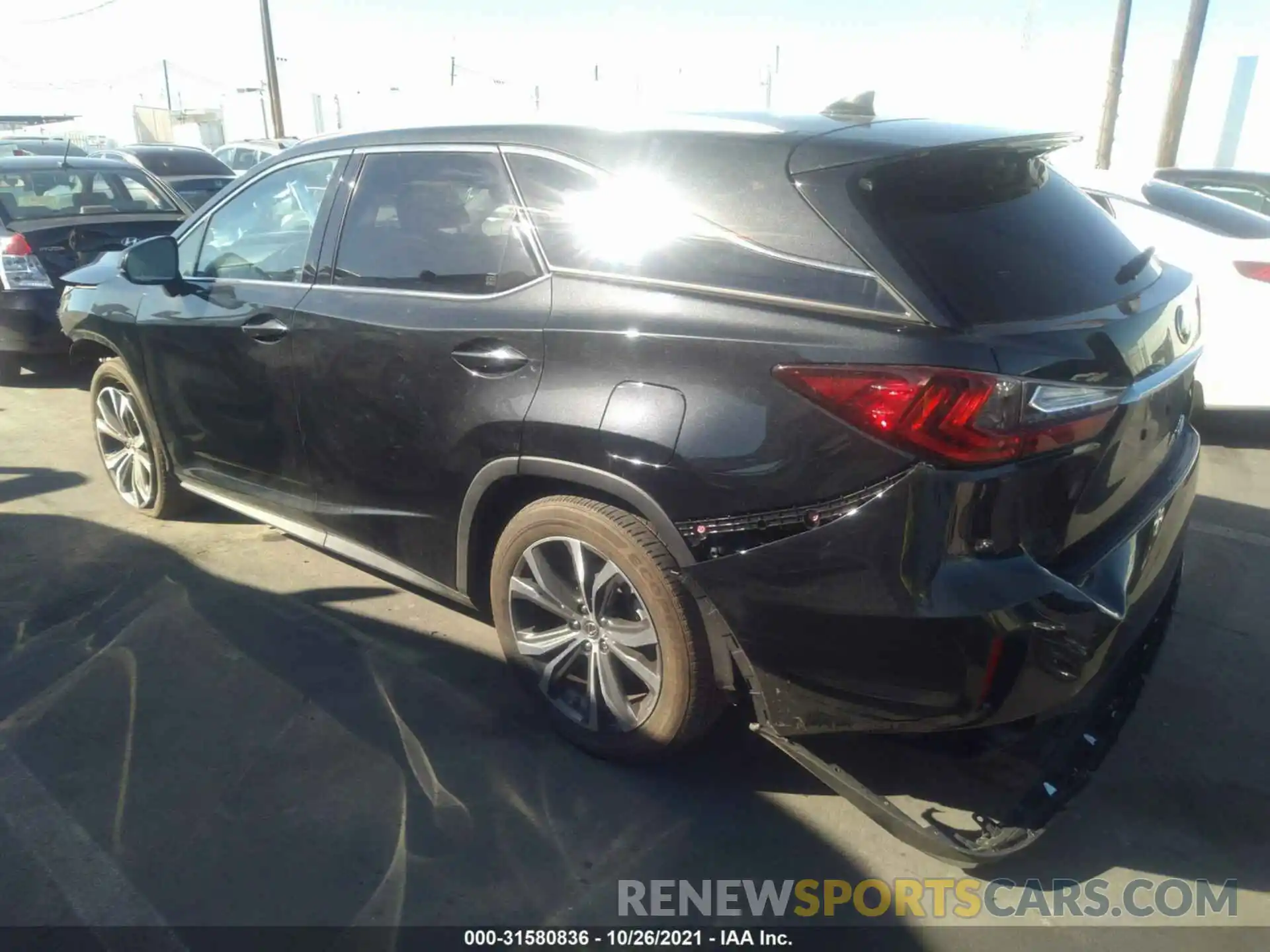 3 Photograph of a damaged car JTJHZKEAXL2016363 LEXUS RX 2020